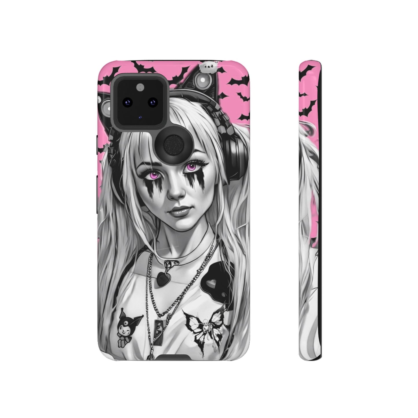 Gothic Kitty Tough Phone Case