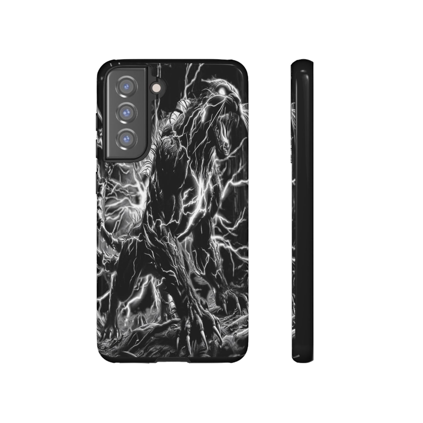 Electric Panther Tough Phone Case