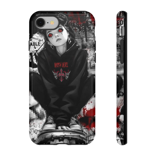 Just Try It Girl Tough Phone Case