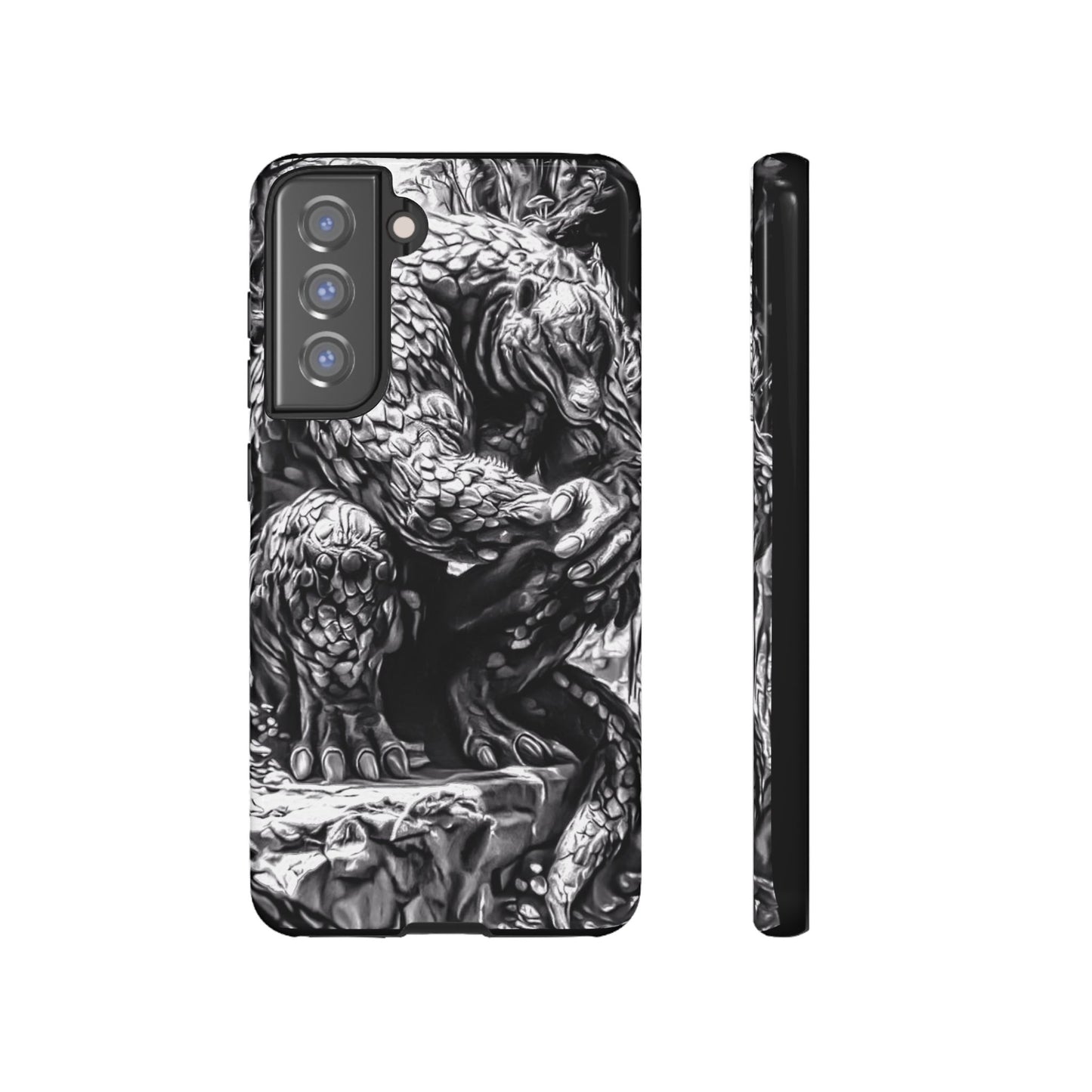 Scaley Cat Creature Tough Phone Case