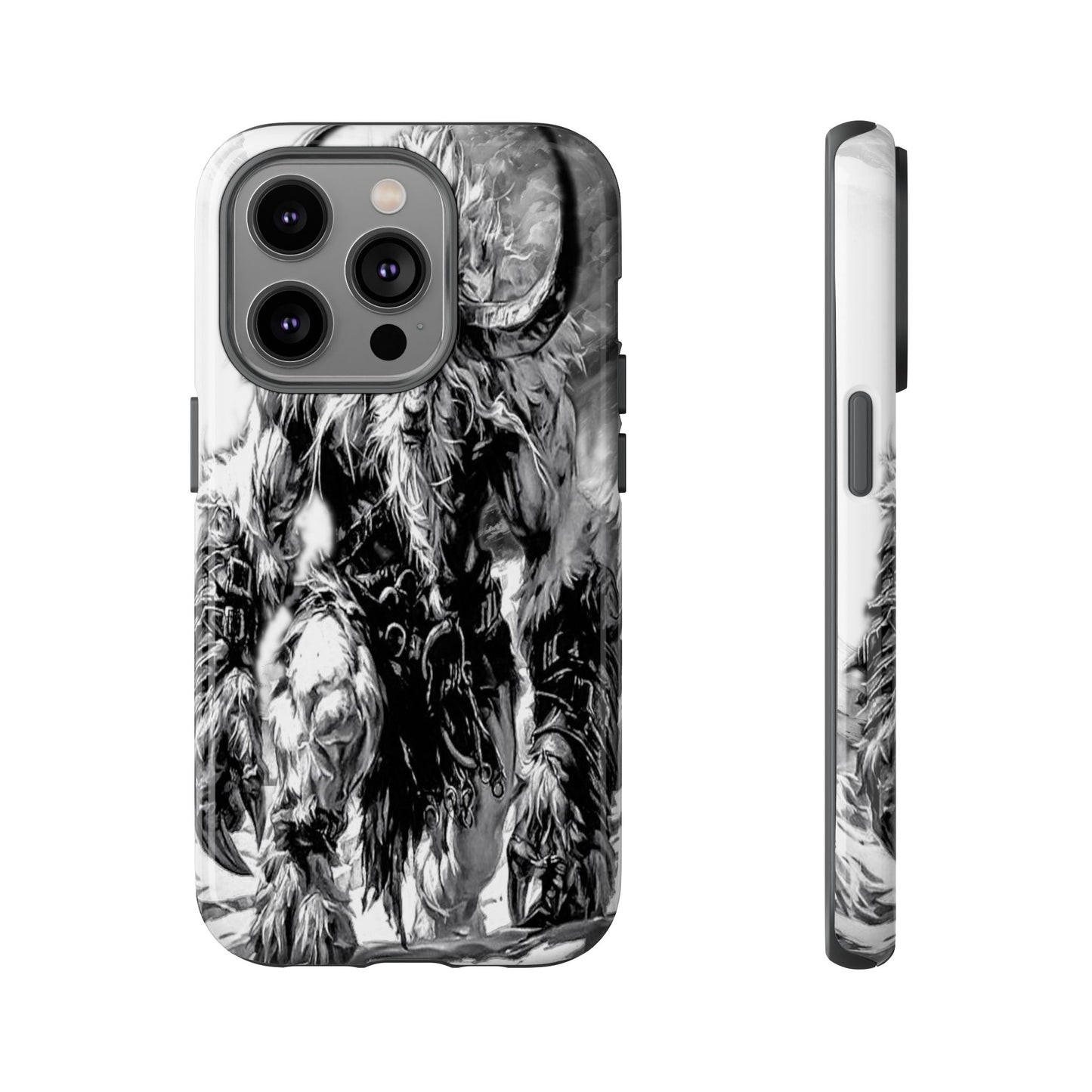 Snow Mountain Creature Tough Phone Case