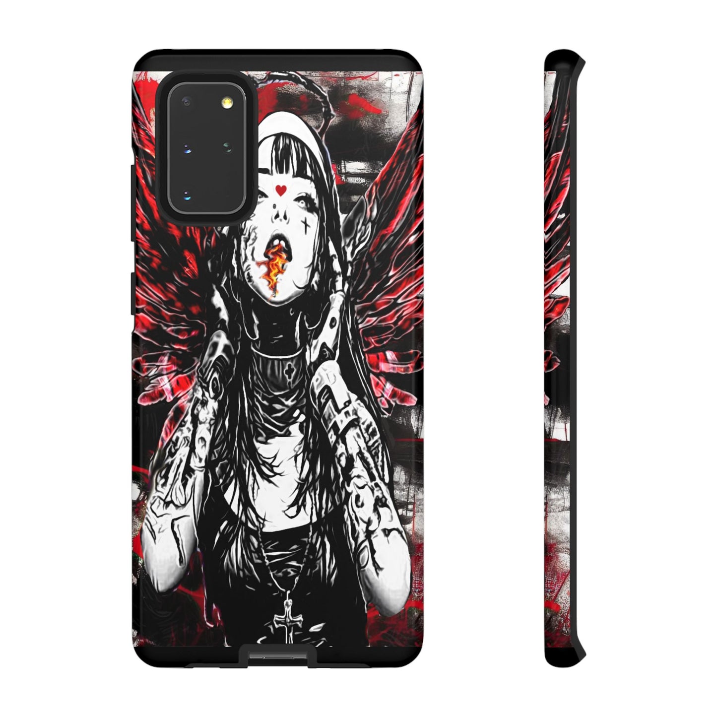 Naughty Angel Nun Tough Phone Case