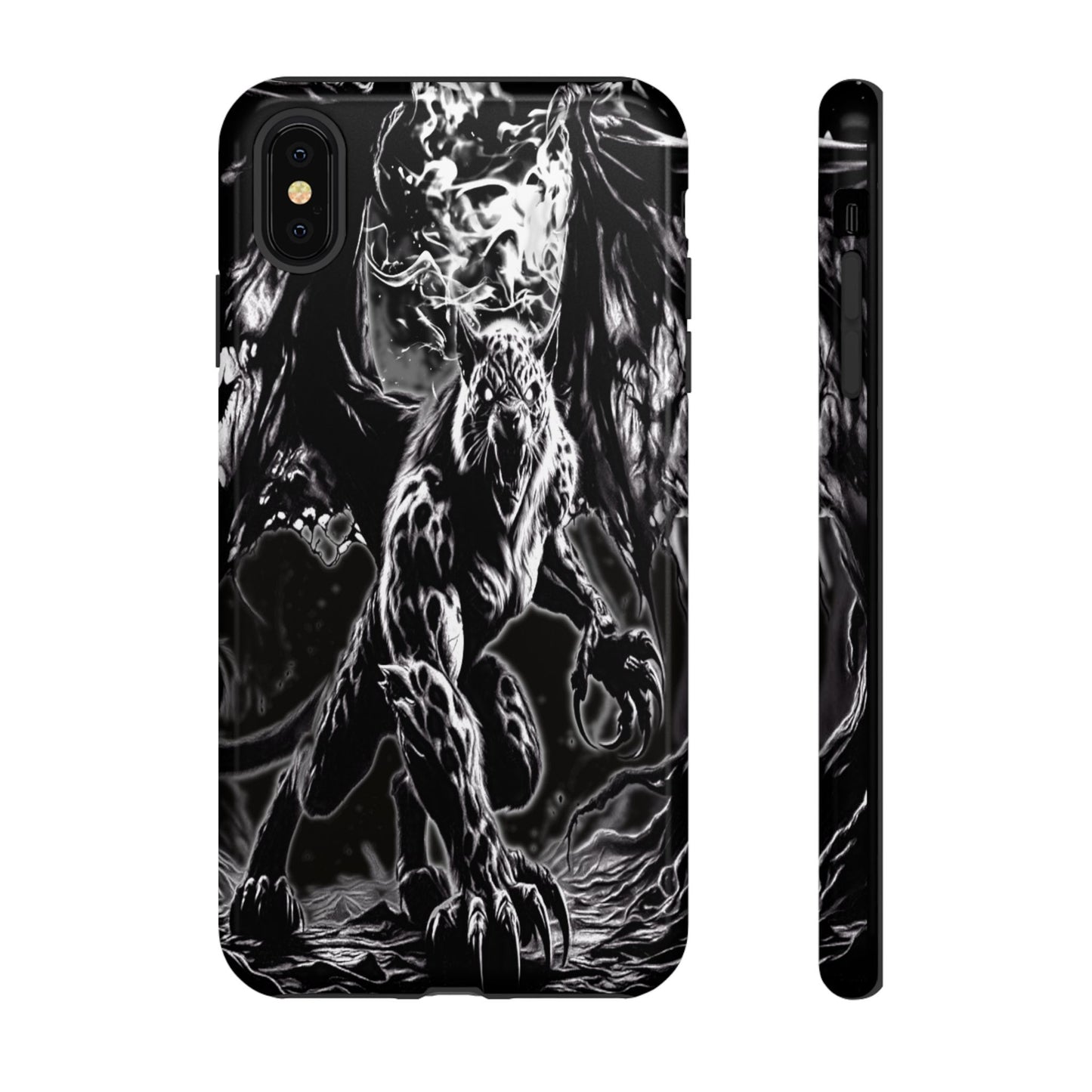 Winged Tiger Tough Phone Case