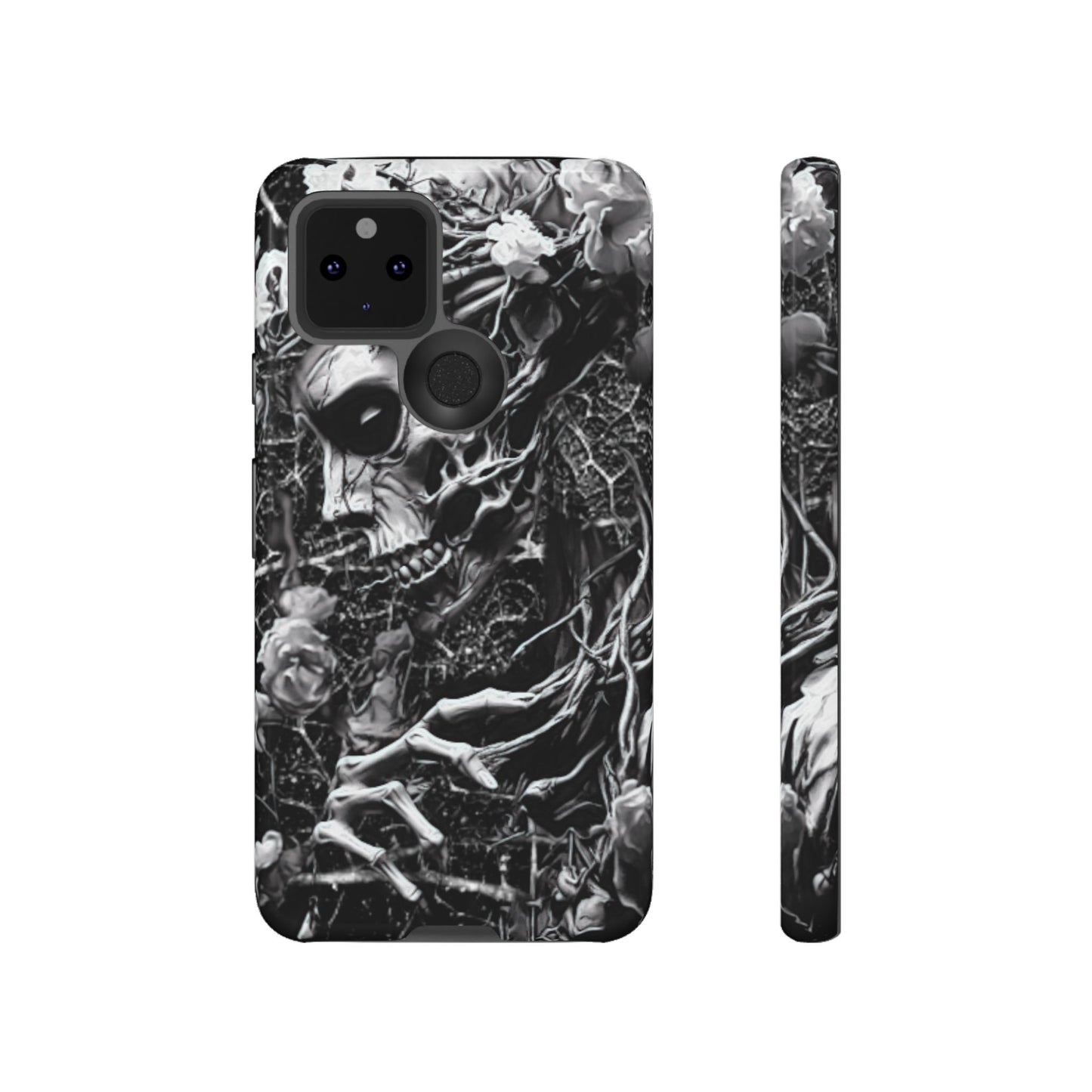 Vines Skull Face Tough Phone Case