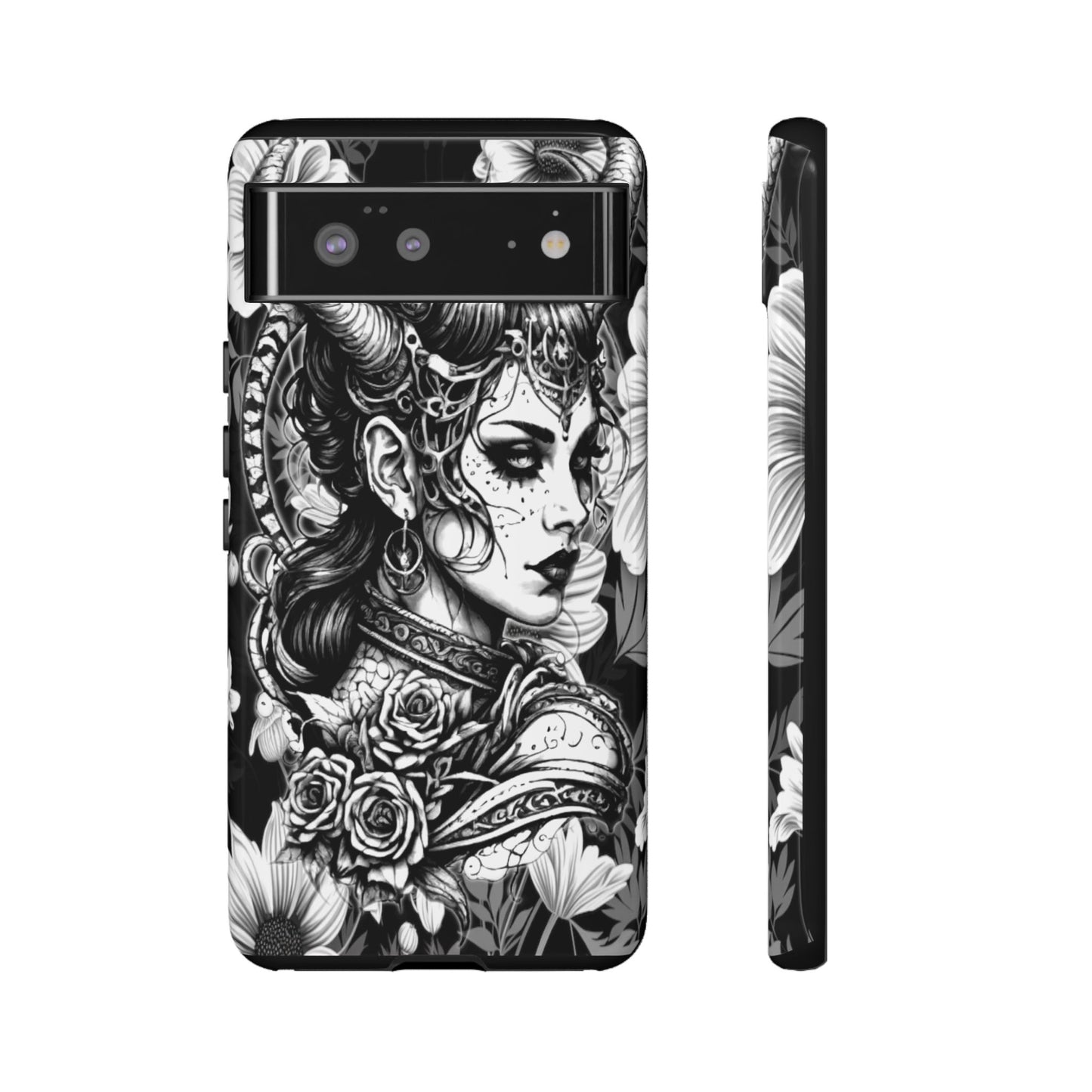 Goth Horned Queen Tough Phone Case