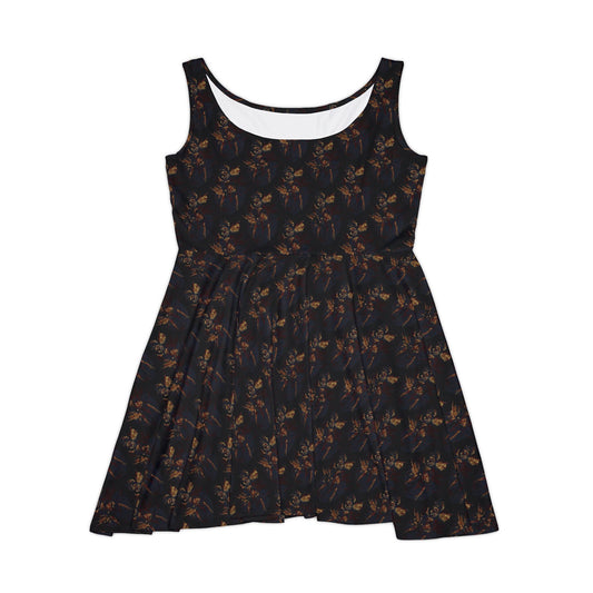 Blighted Crest Skater Dress