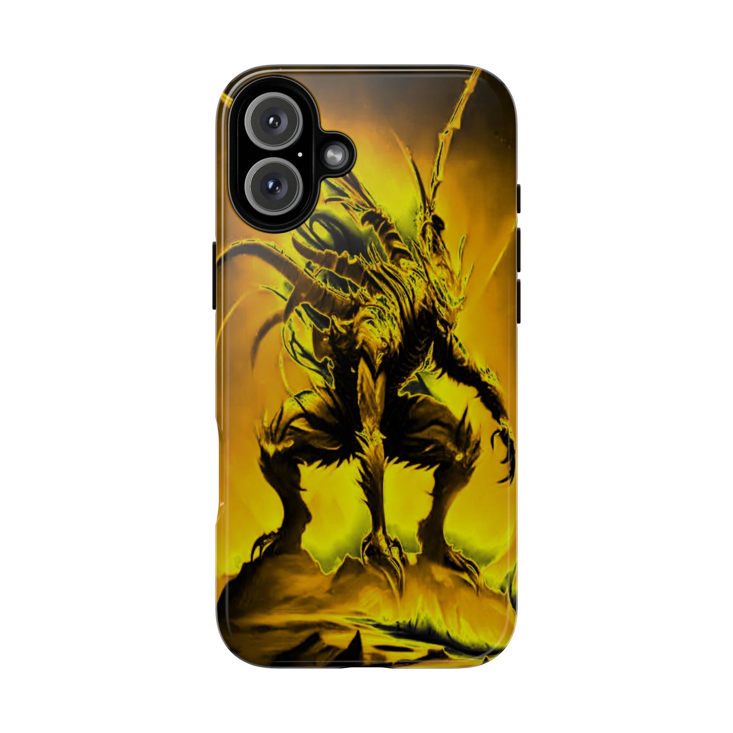 Crouching Fantasy Creature Tough Phone Case