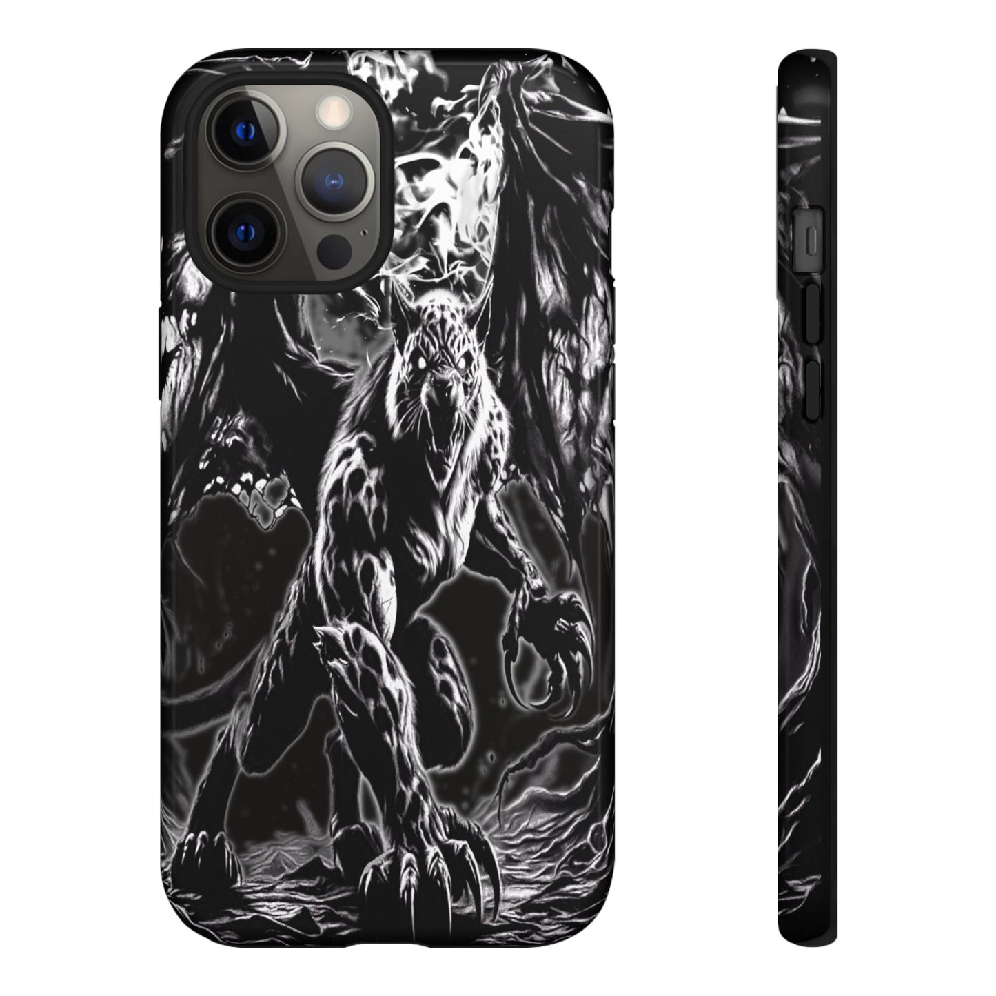 Winged Tiger Tough Phone Case