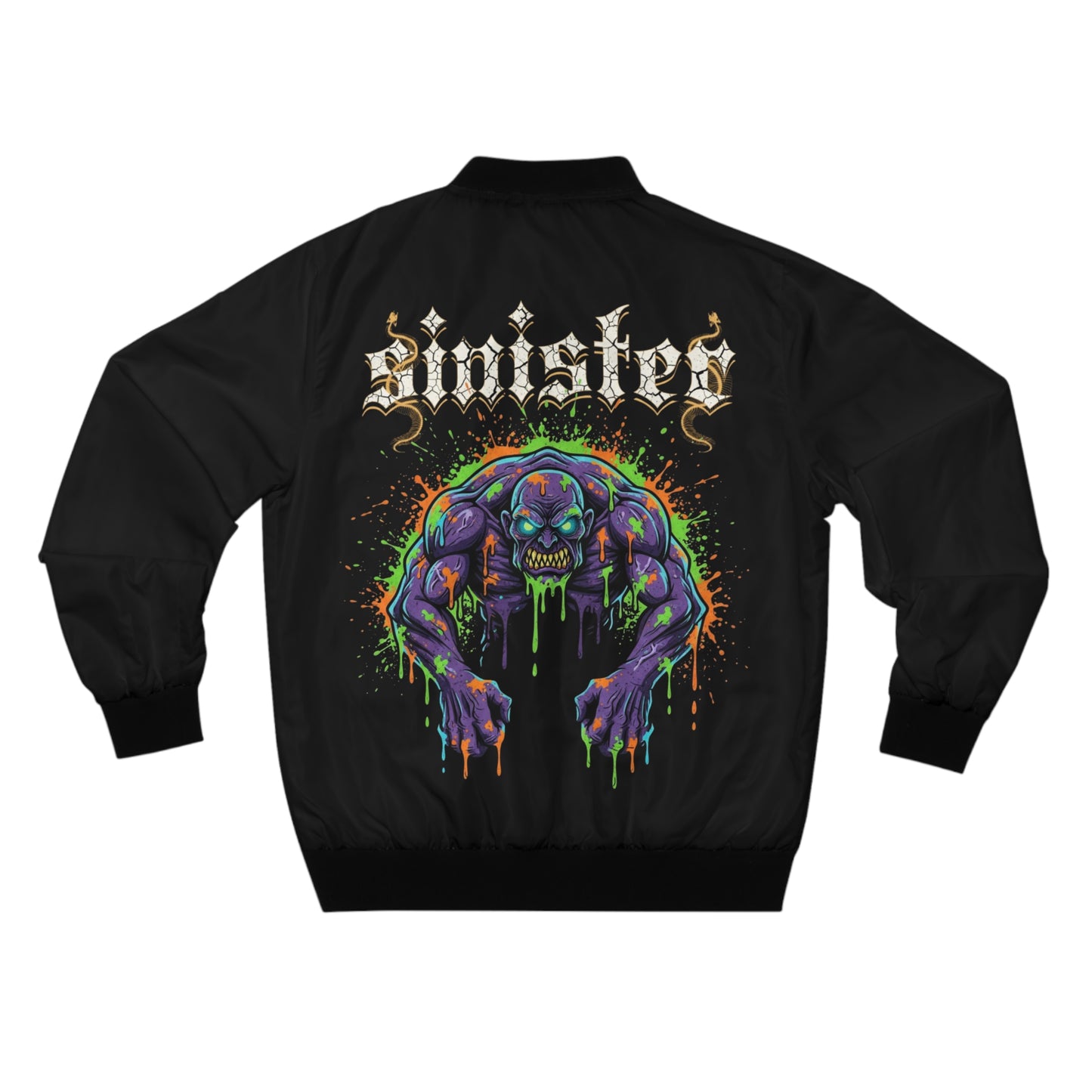 Social Exhaustion Bomber Jacket