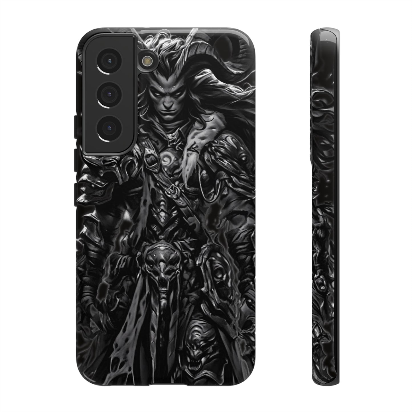 Large Horned Man Tough Phone Case