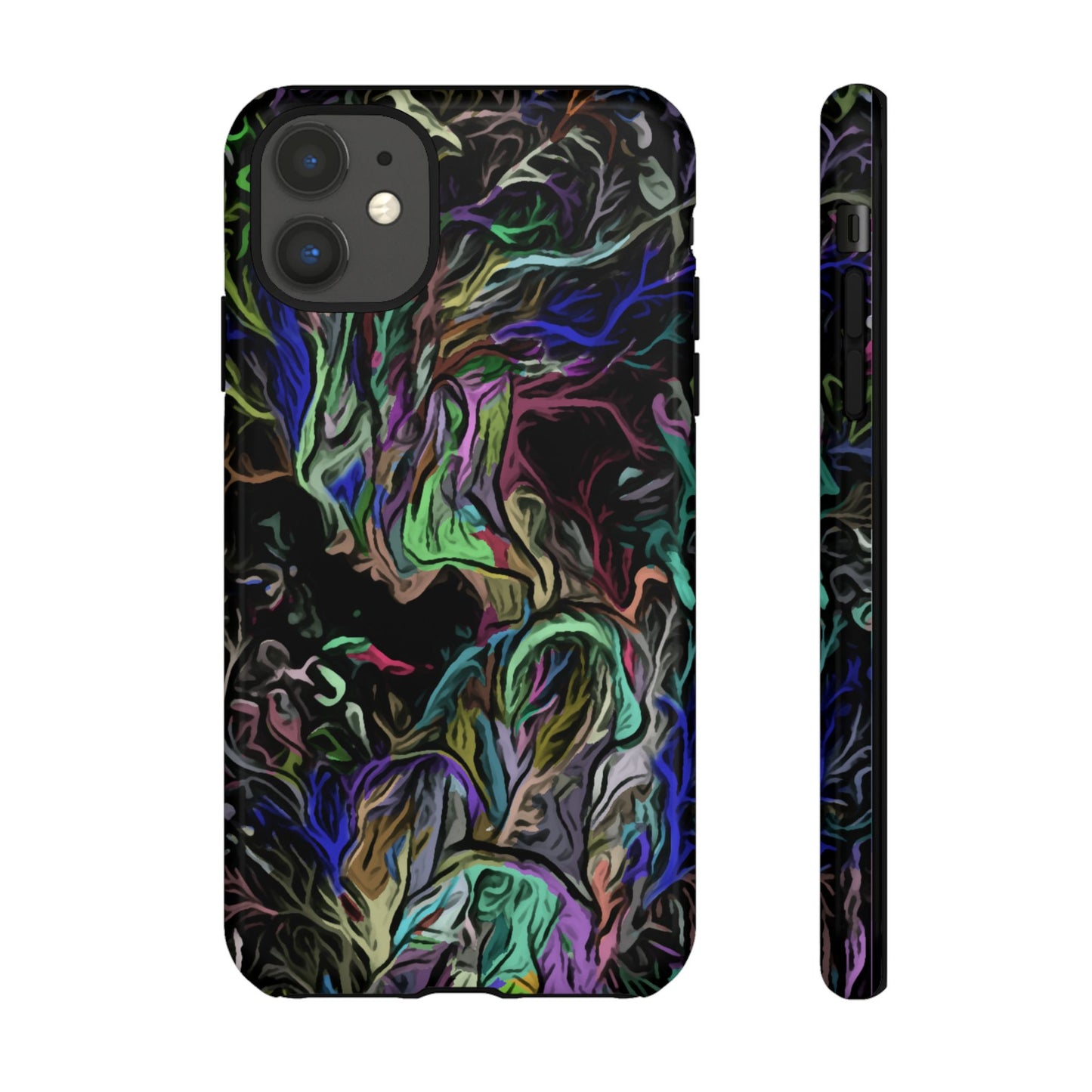 Tree Haired Girl Tough Phone Case