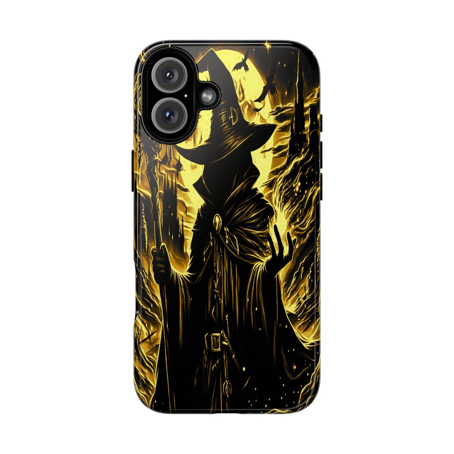 Hidden Face Dark Wizard Tough Phone Case