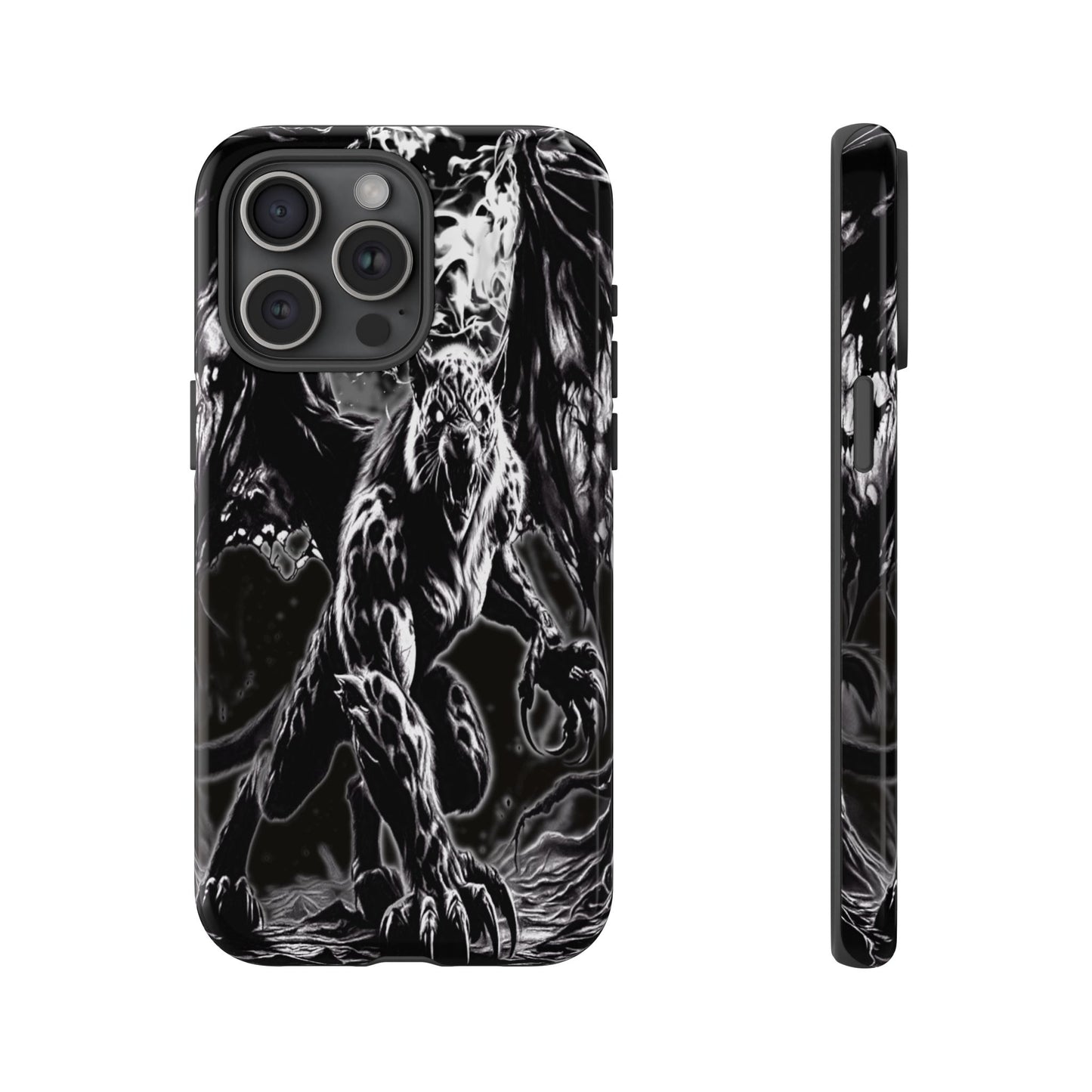 Winged Tiger Tough Phone Case