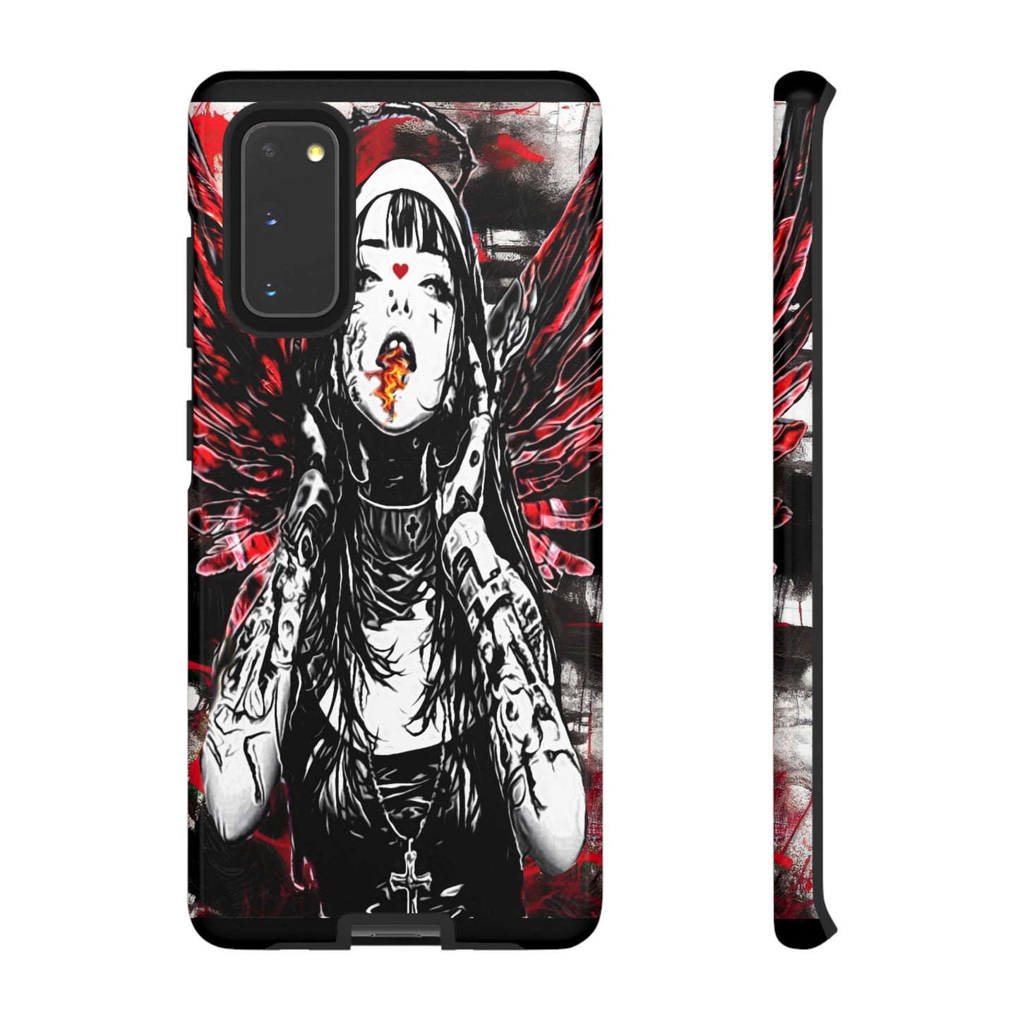 Naughty Angel Nun Tough Phone Case