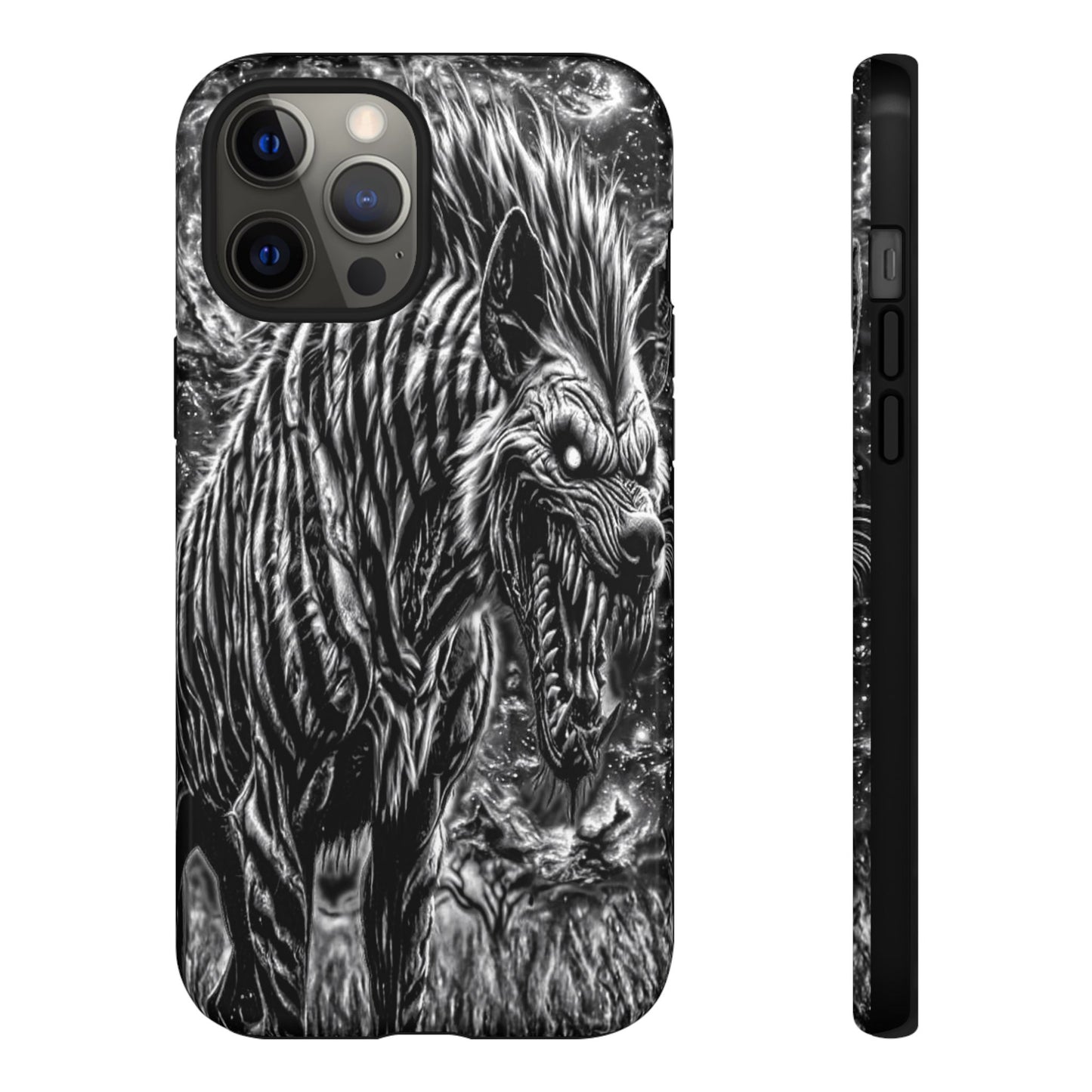 Snarling Hyena Tough Phone Case