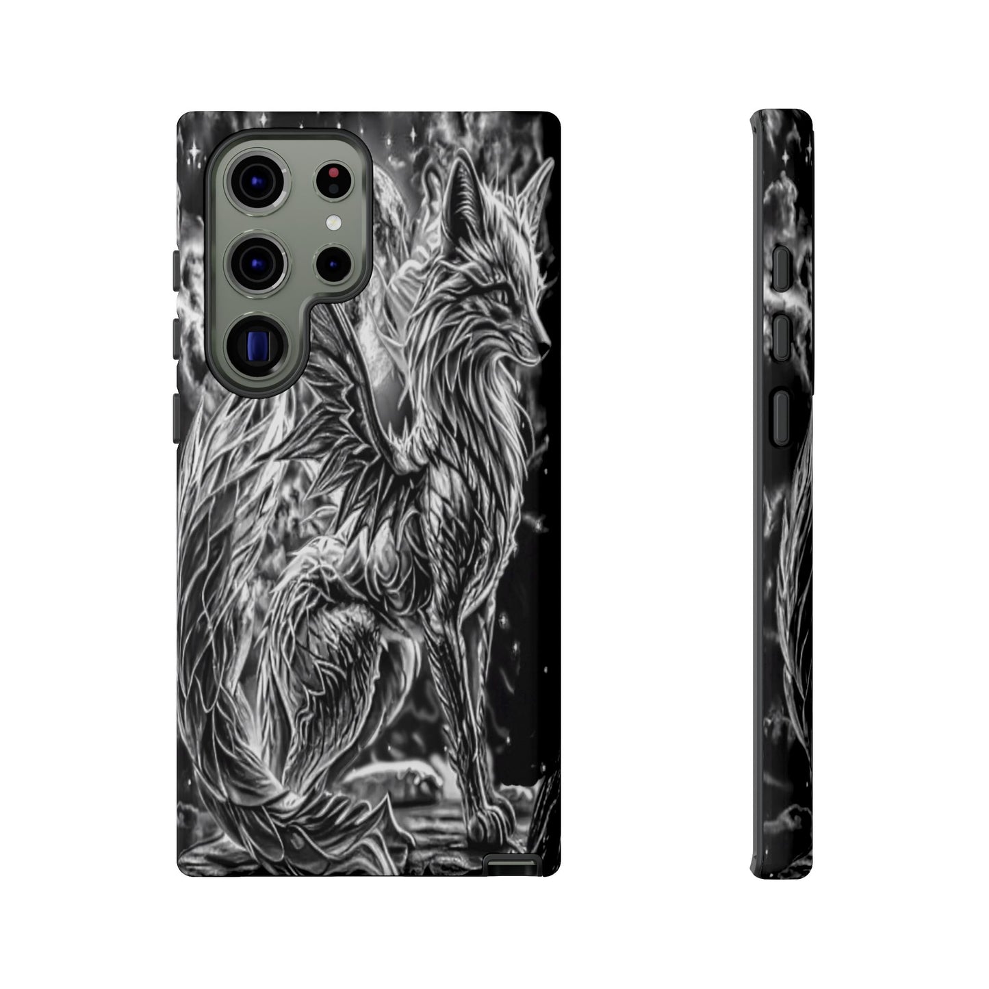 Winged Fox Tough Phone Case