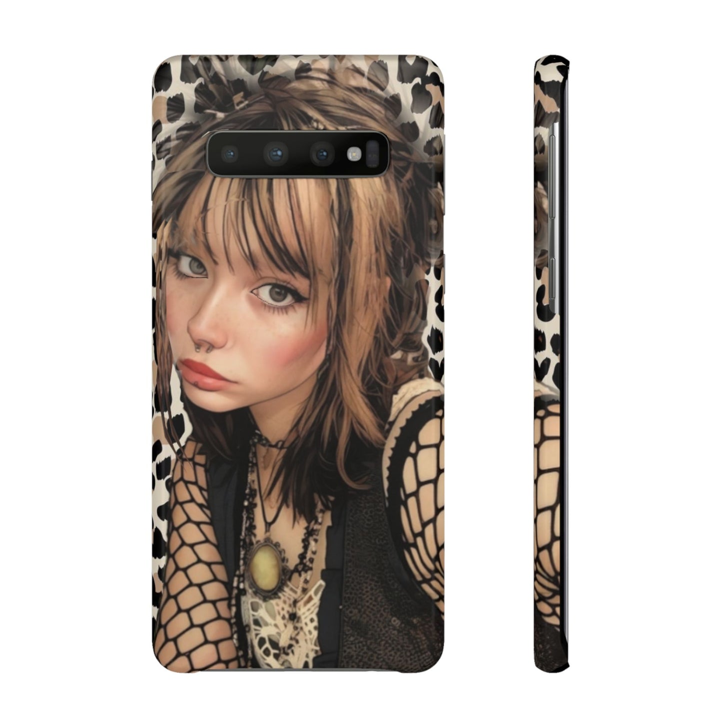 Gothical Leopard Snap Phone Case