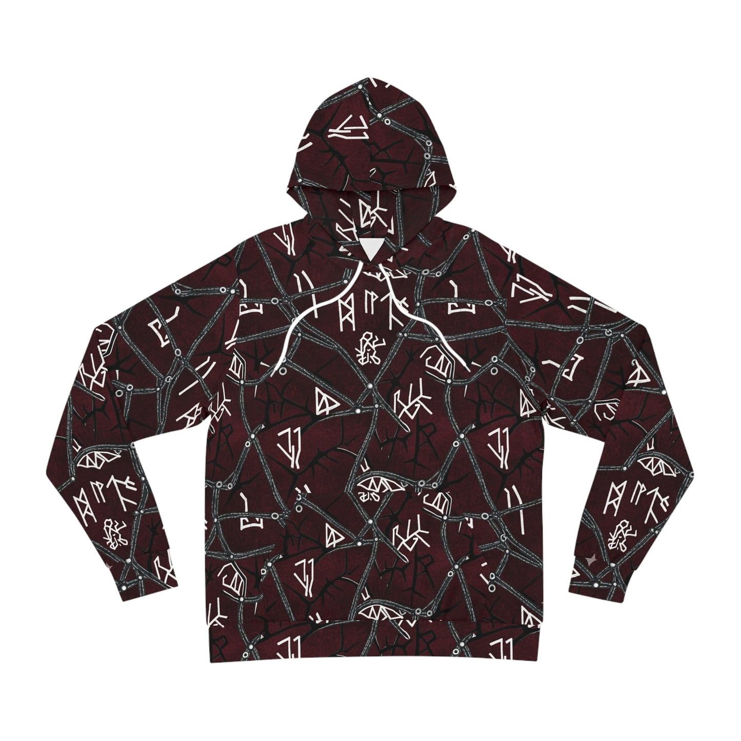 Burgandy Goth Hoodie