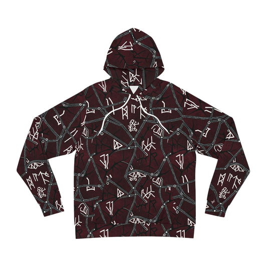 Burgandy Goth Hoodie
