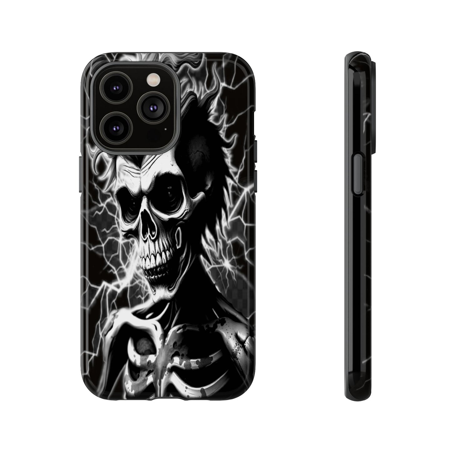 Electric Skull Tough Phone Case