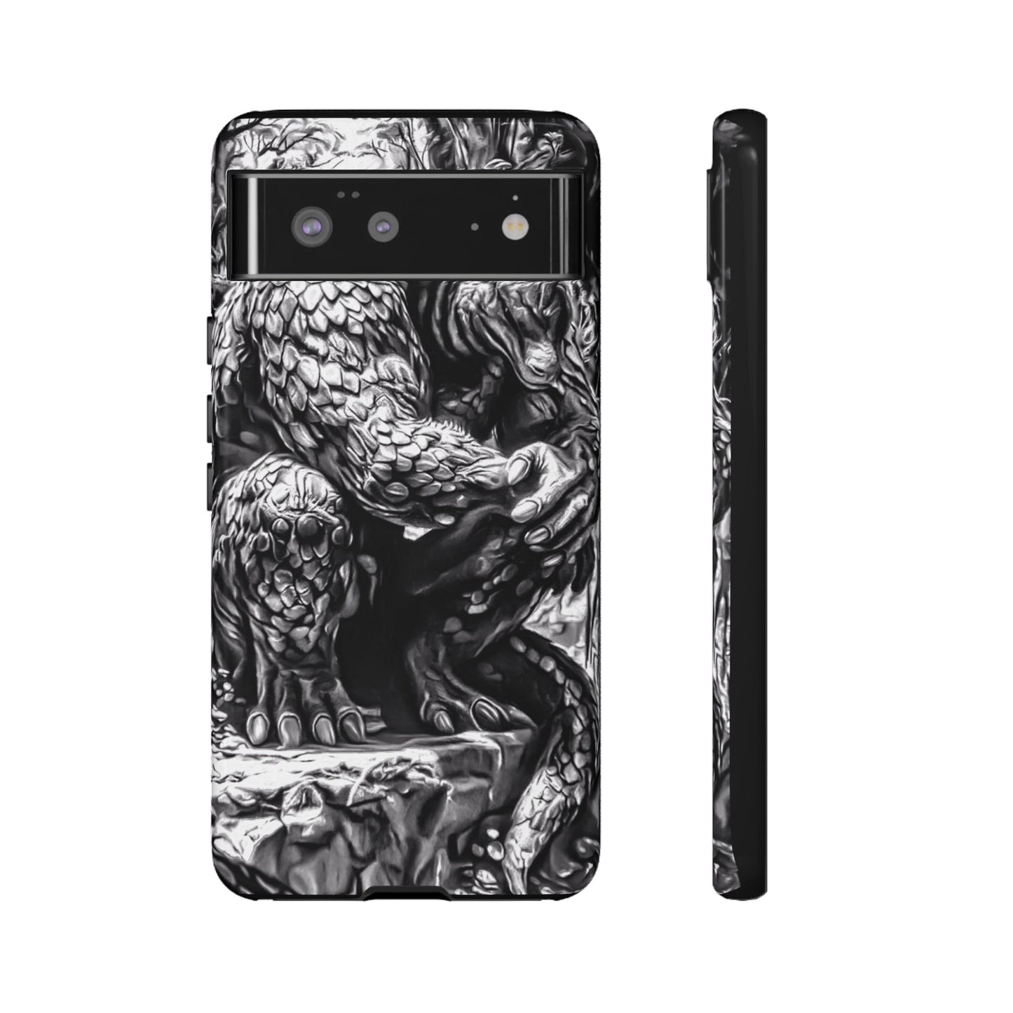 Scaley Cat Creature Tough Phone Case