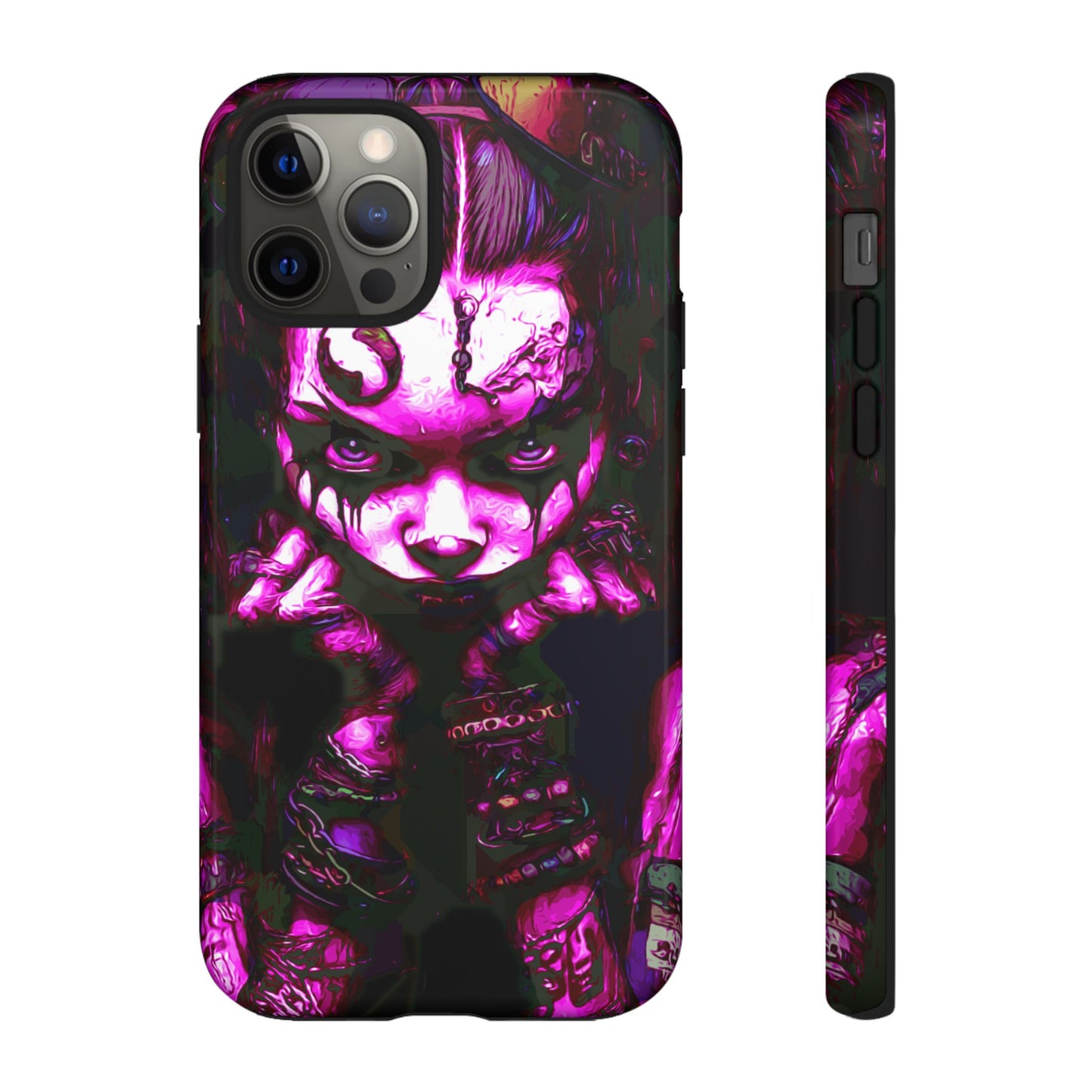 Sassy Goth Girl Tough Phone Case