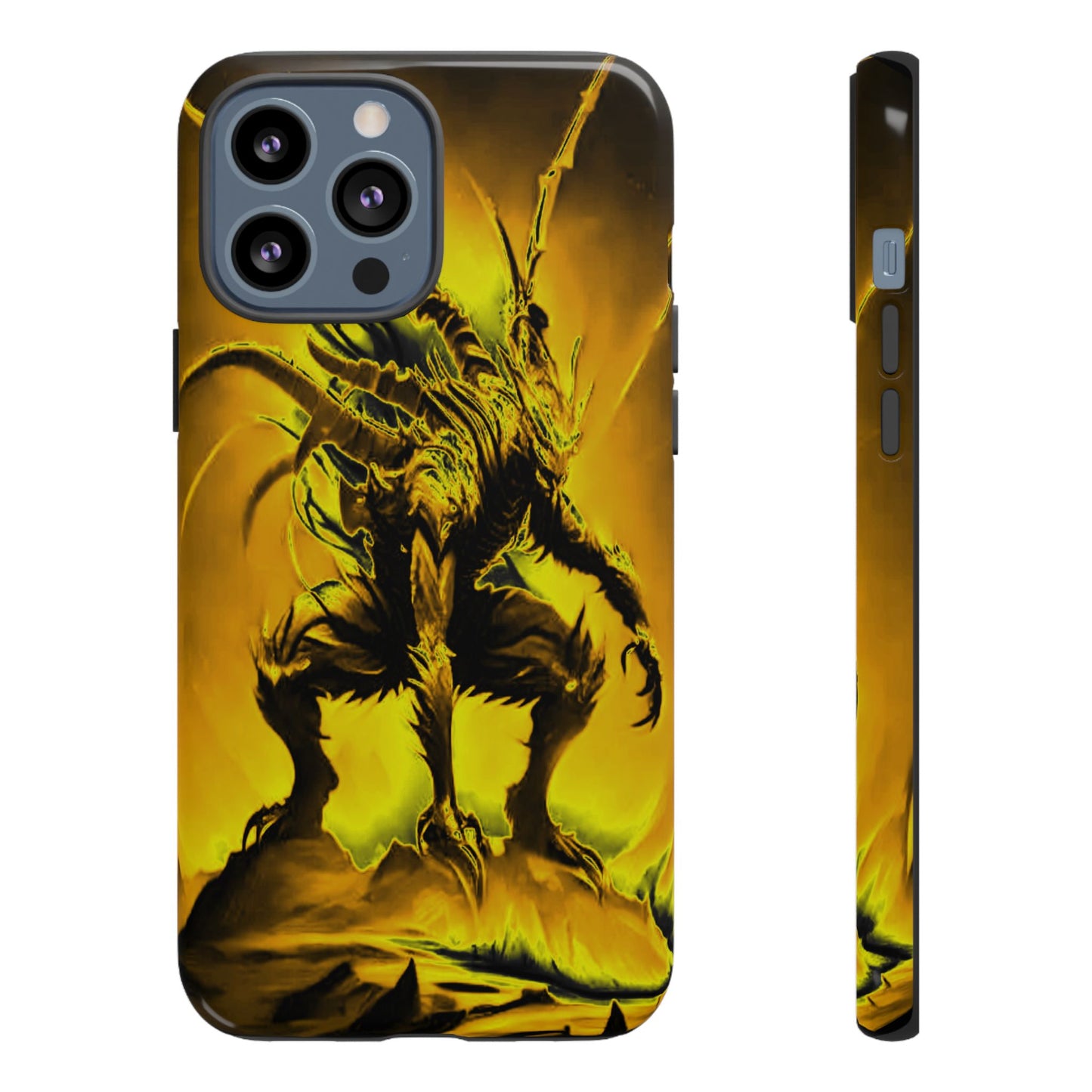 Crouching Fantasy Creature Tough Phone Case