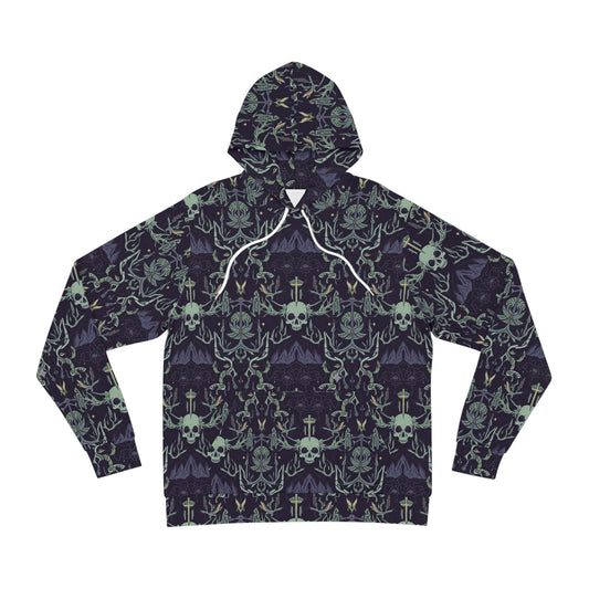 Dark Vampire Bat & Cross Hoodie