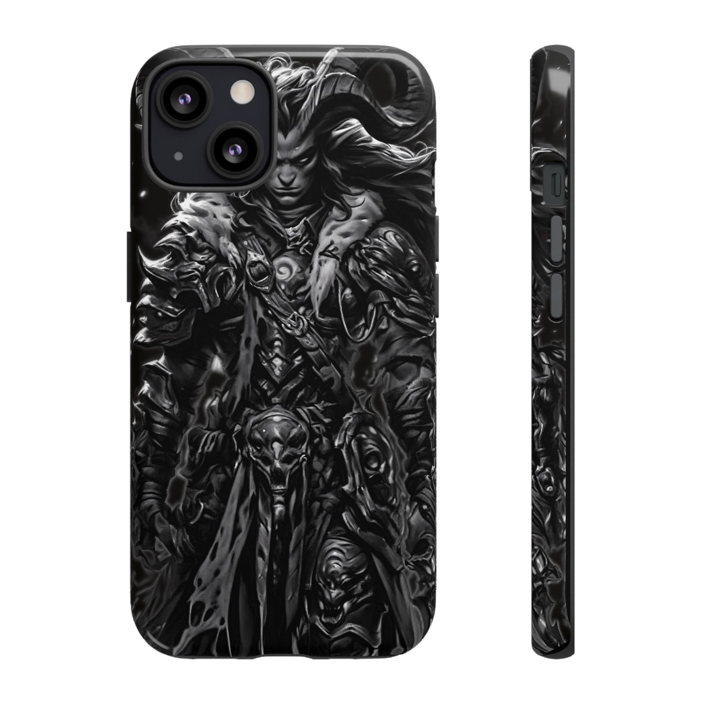 Large Horned Man Tough Phone Case