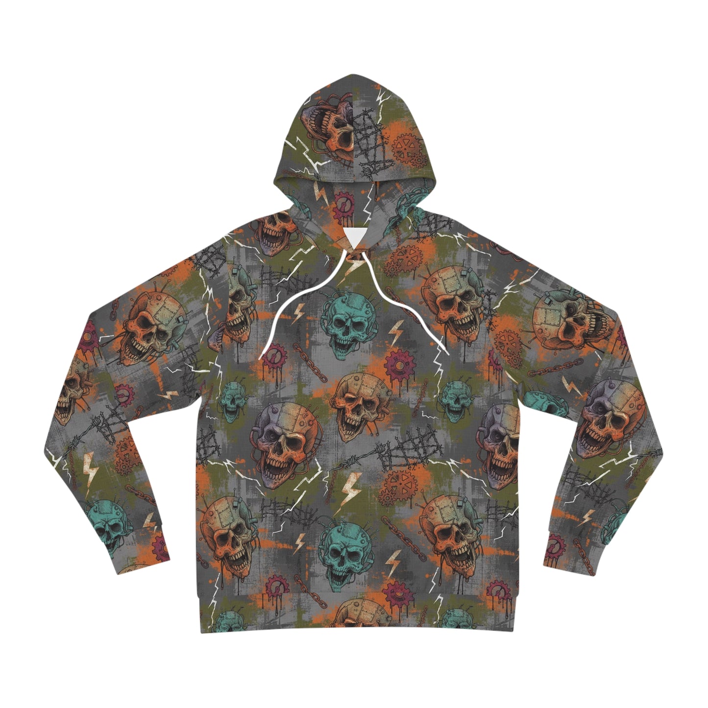 Cyber-Rust Revival Hoodie