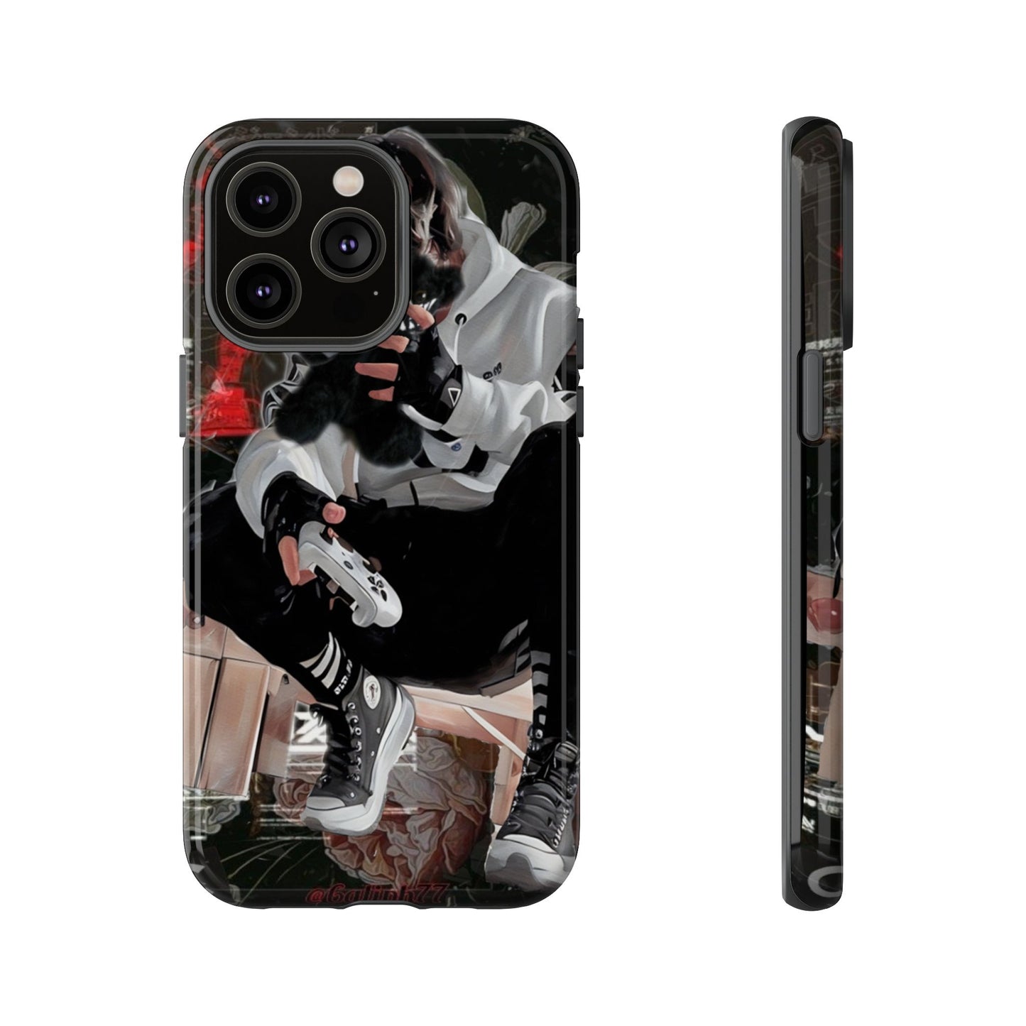 Behold The Gamer Teddy Tough Phone Case