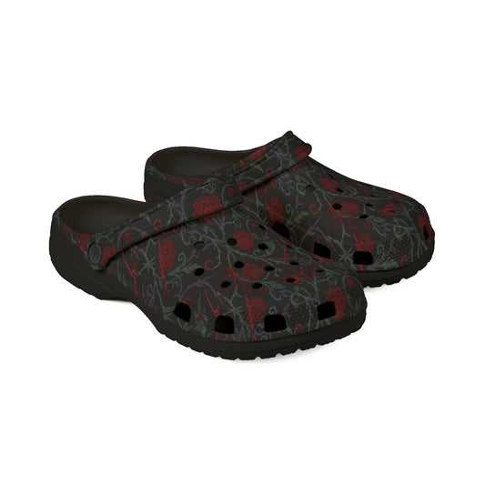 Floral Wound Clogs
