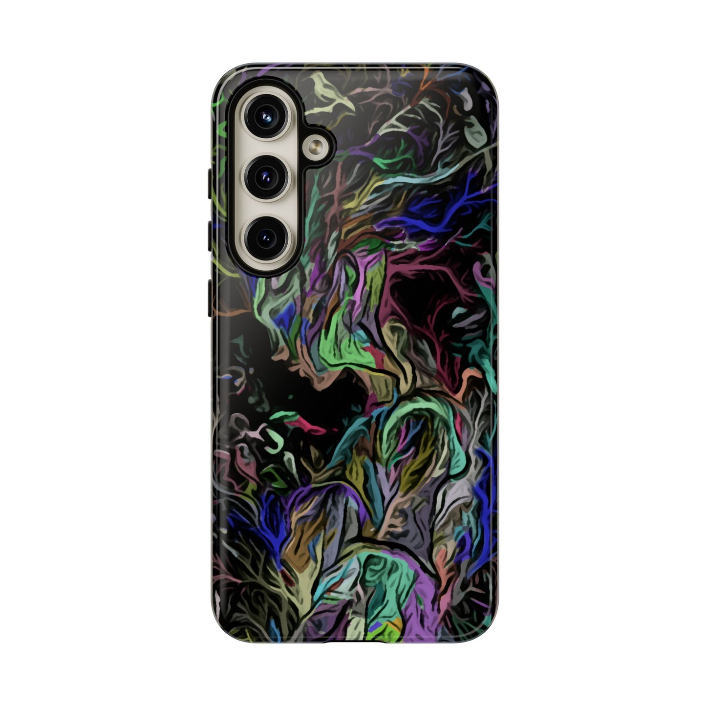 Tree Haired Girl Tough Phone Case