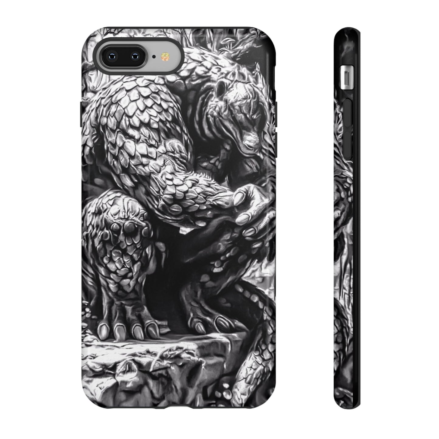 Scaley Cat Creature Tough Phone Case