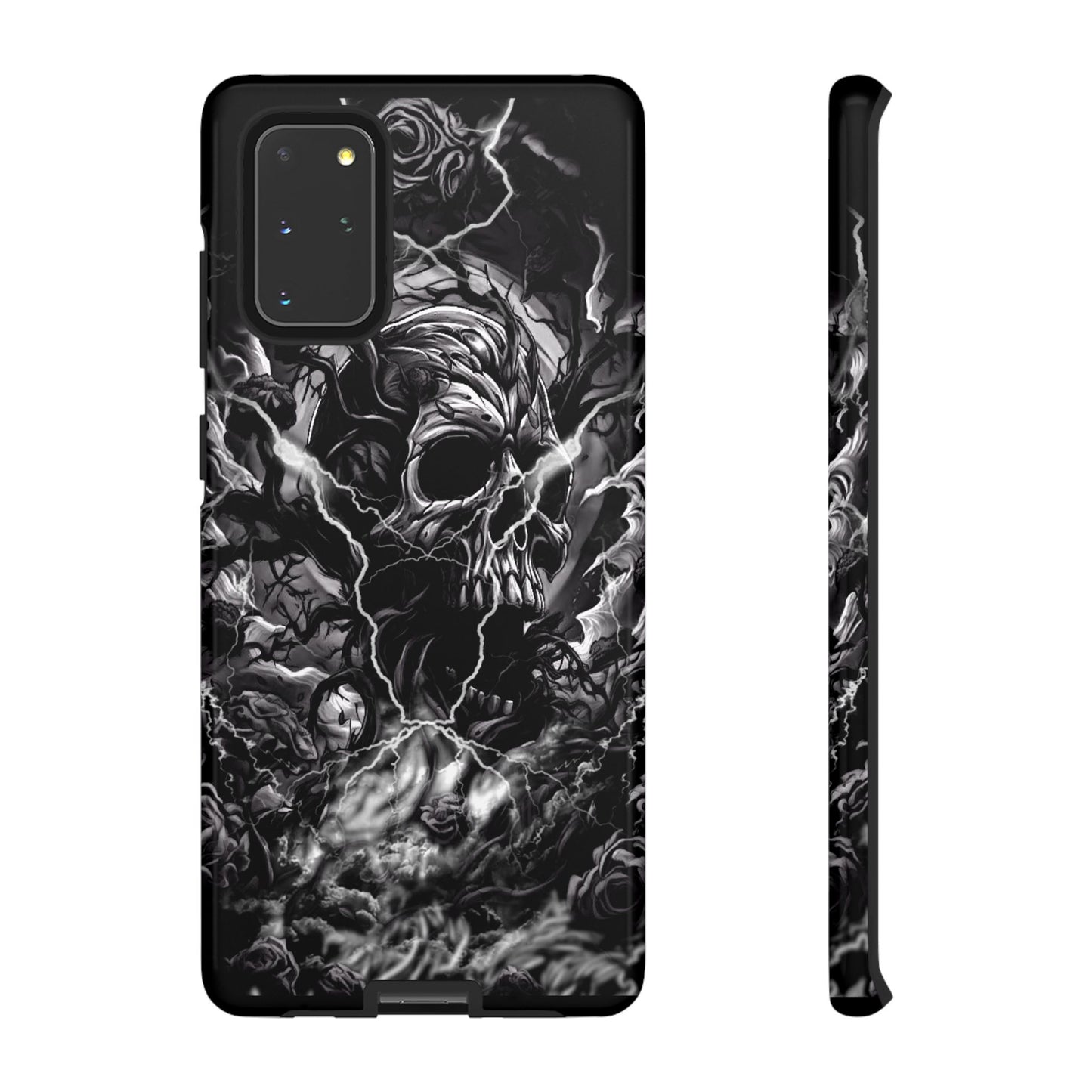 Skull Storm Tough Phone Case