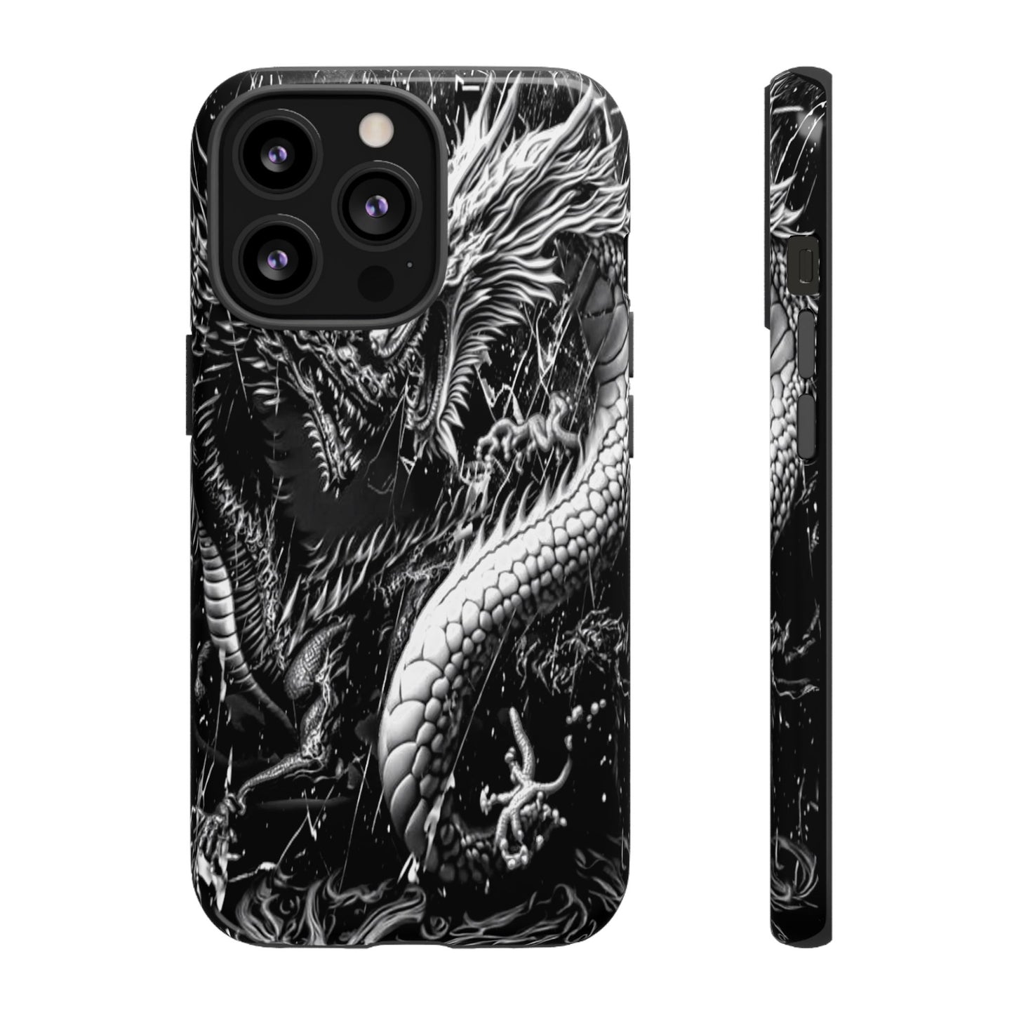 Two Dragons Tough Phone Case