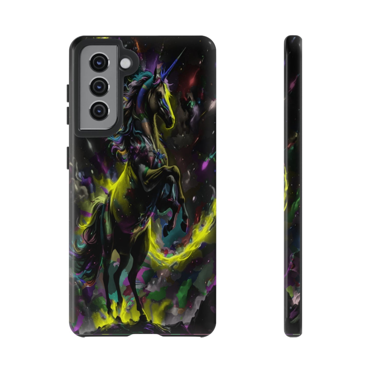 Rearing Up Unicorn Tough Phone Cases