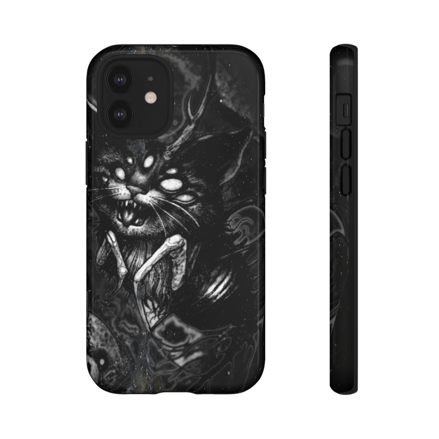 Scarey Cat Creature Tough Phone Case