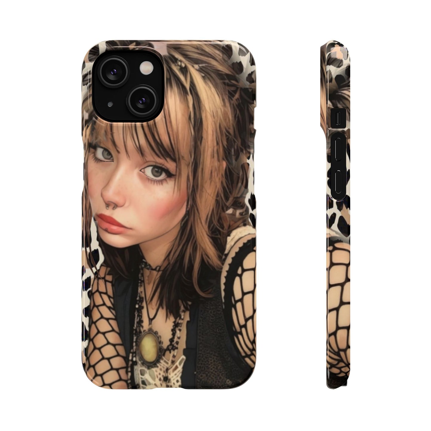 Gothical Leopard Snap Phone Case