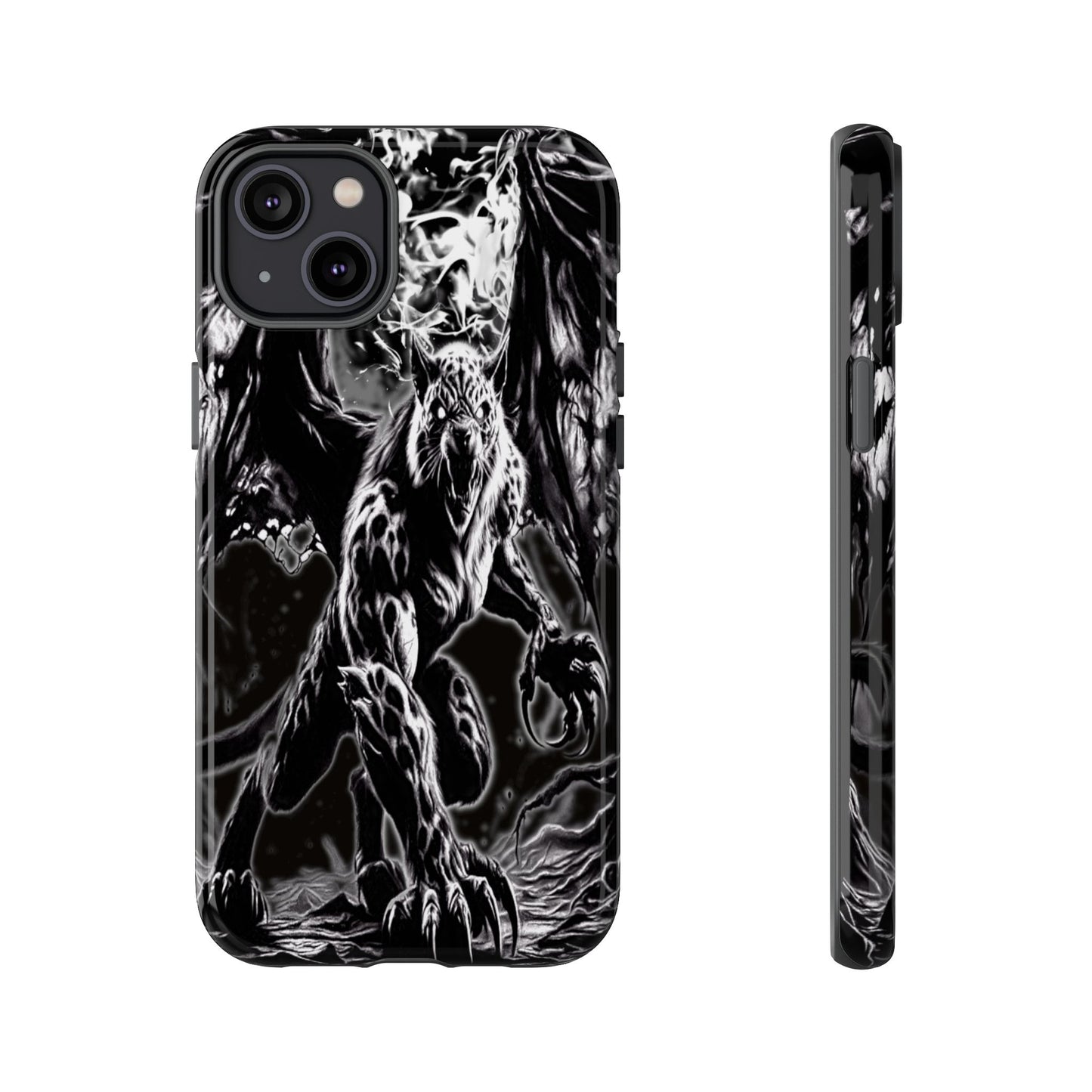 Winged Tiger Tough Phone Case