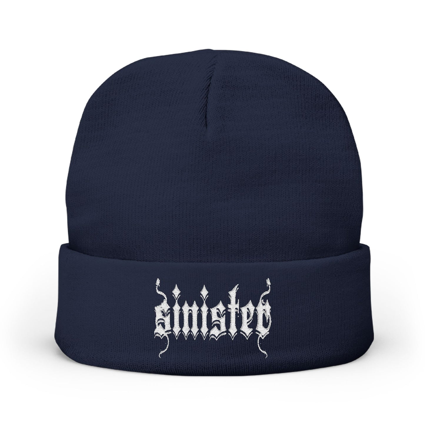 Sinister Headgear - Embroidered Knit Beanie