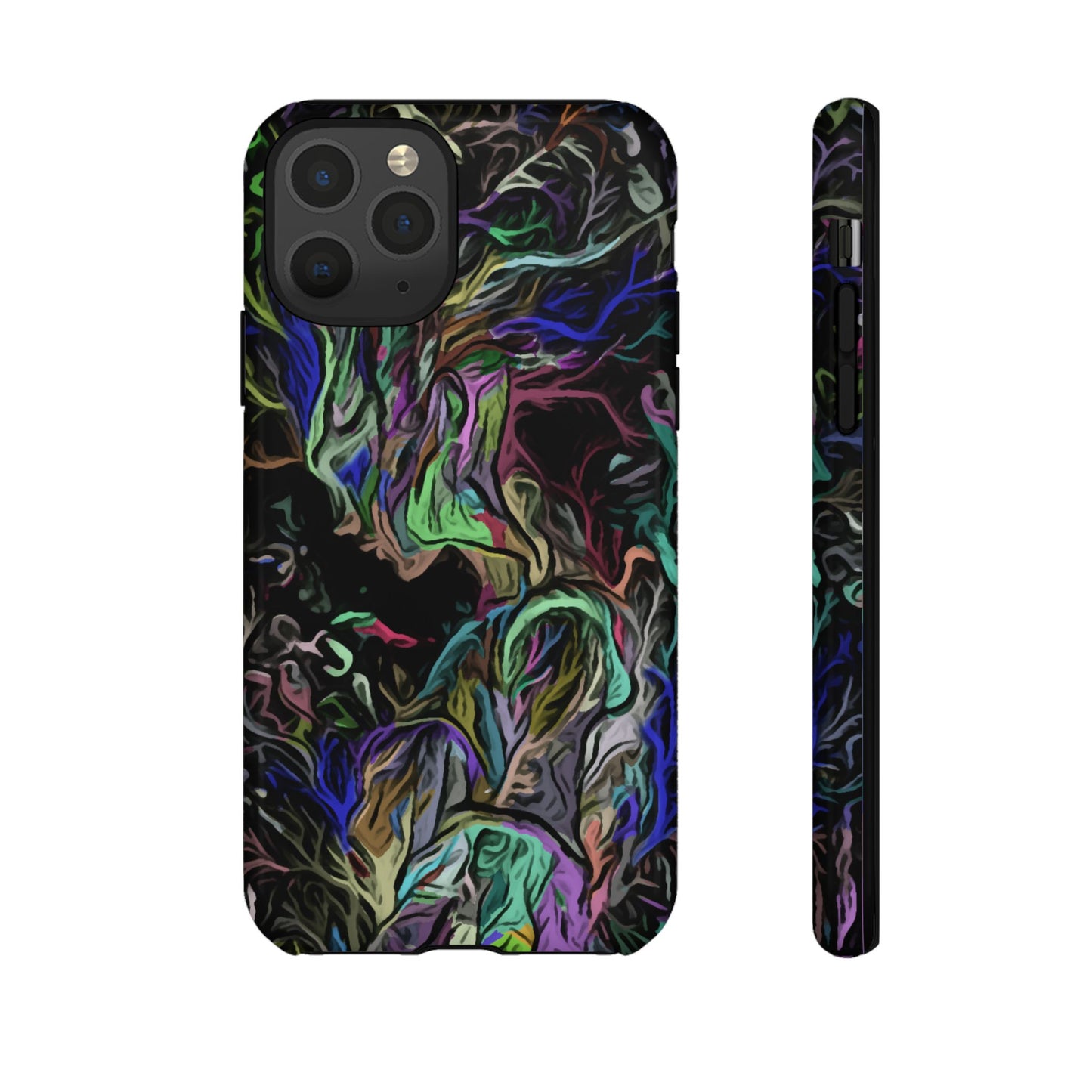 Tree Haired Girl Tough Phone Case