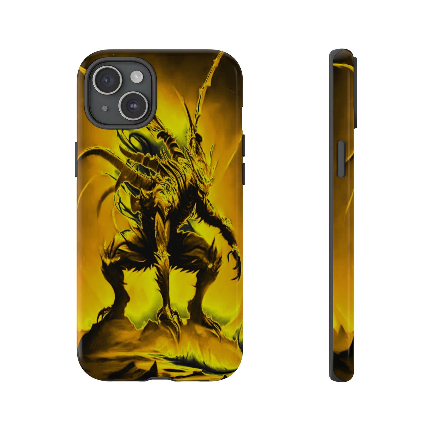 Crouching Fantasy Creature Tough Phone Case