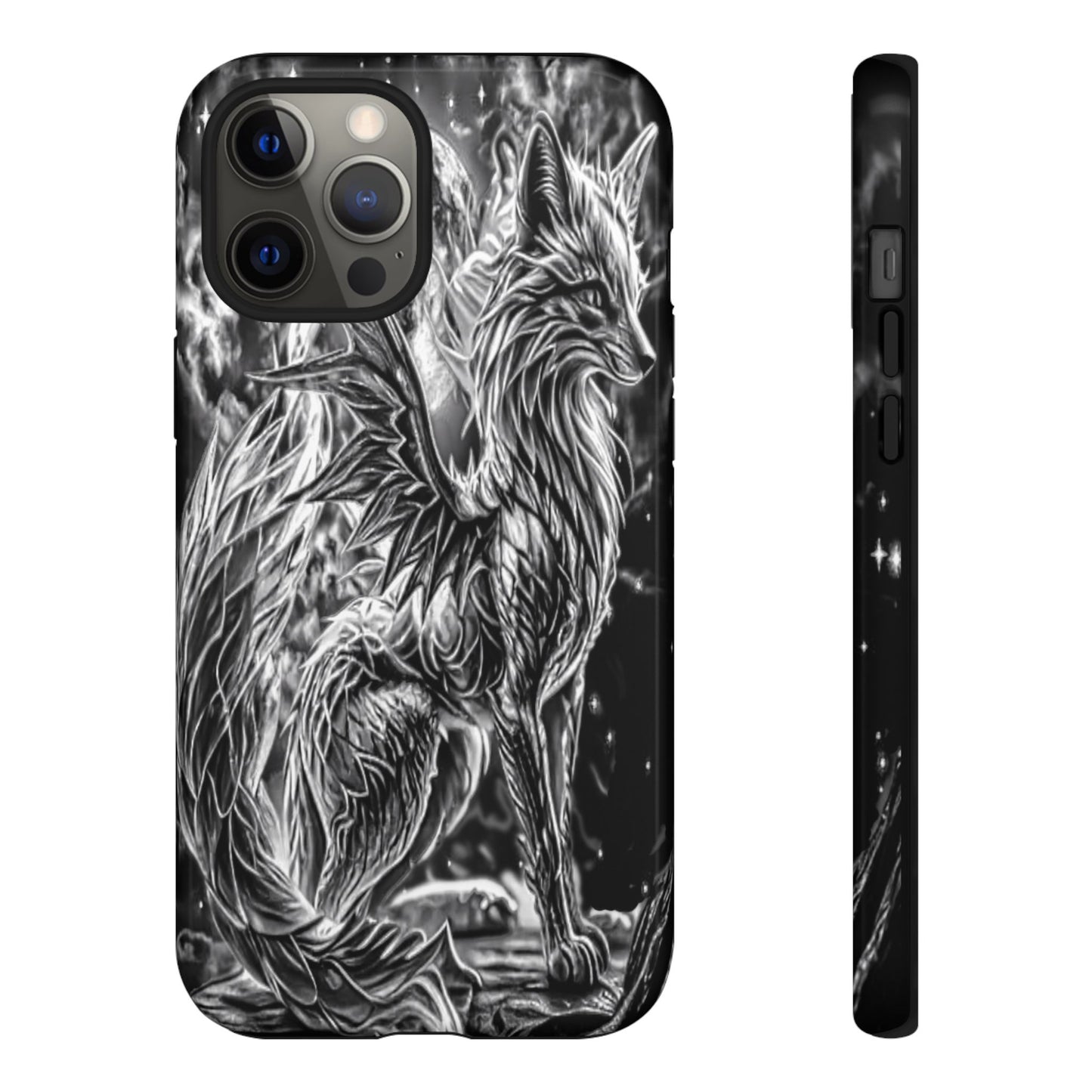 Winged Fox Tough Phone Case