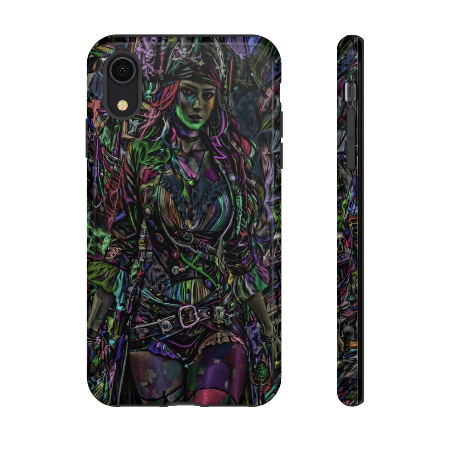 Female Pirate Tough Phone Case