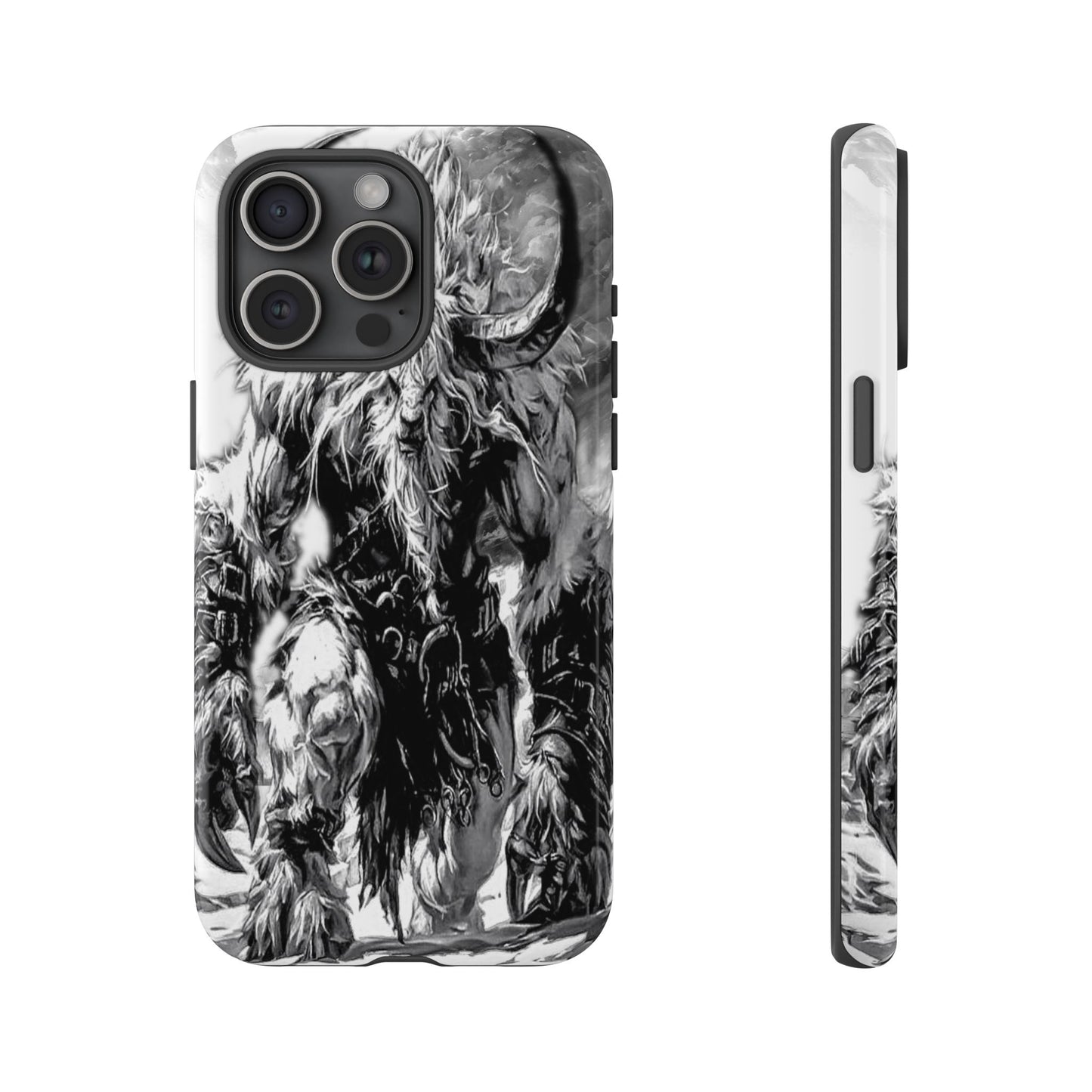 Snow Mountain Creature Tough Phone Case