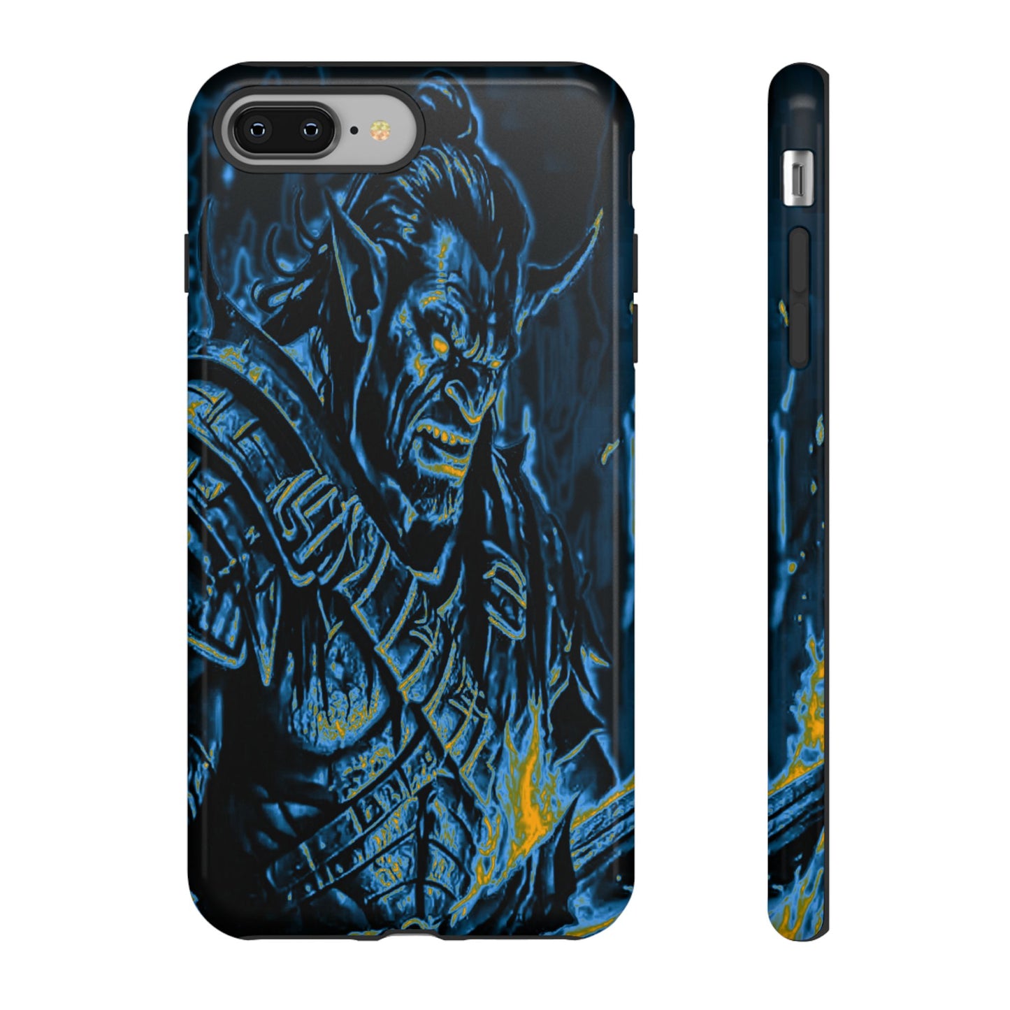 Orc With Flames Tough Phone Case