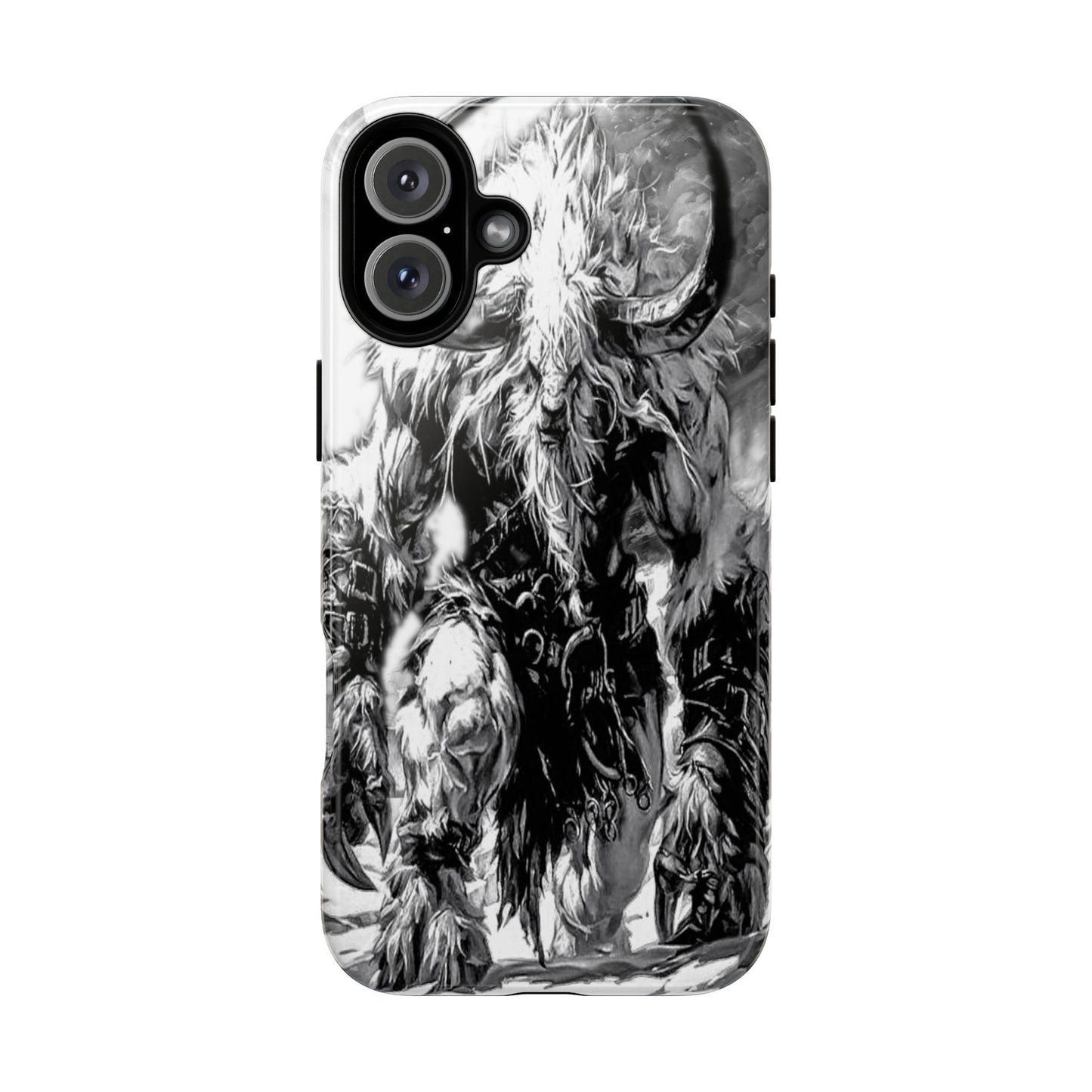 Snow Mountain Creature Tough Phone Case