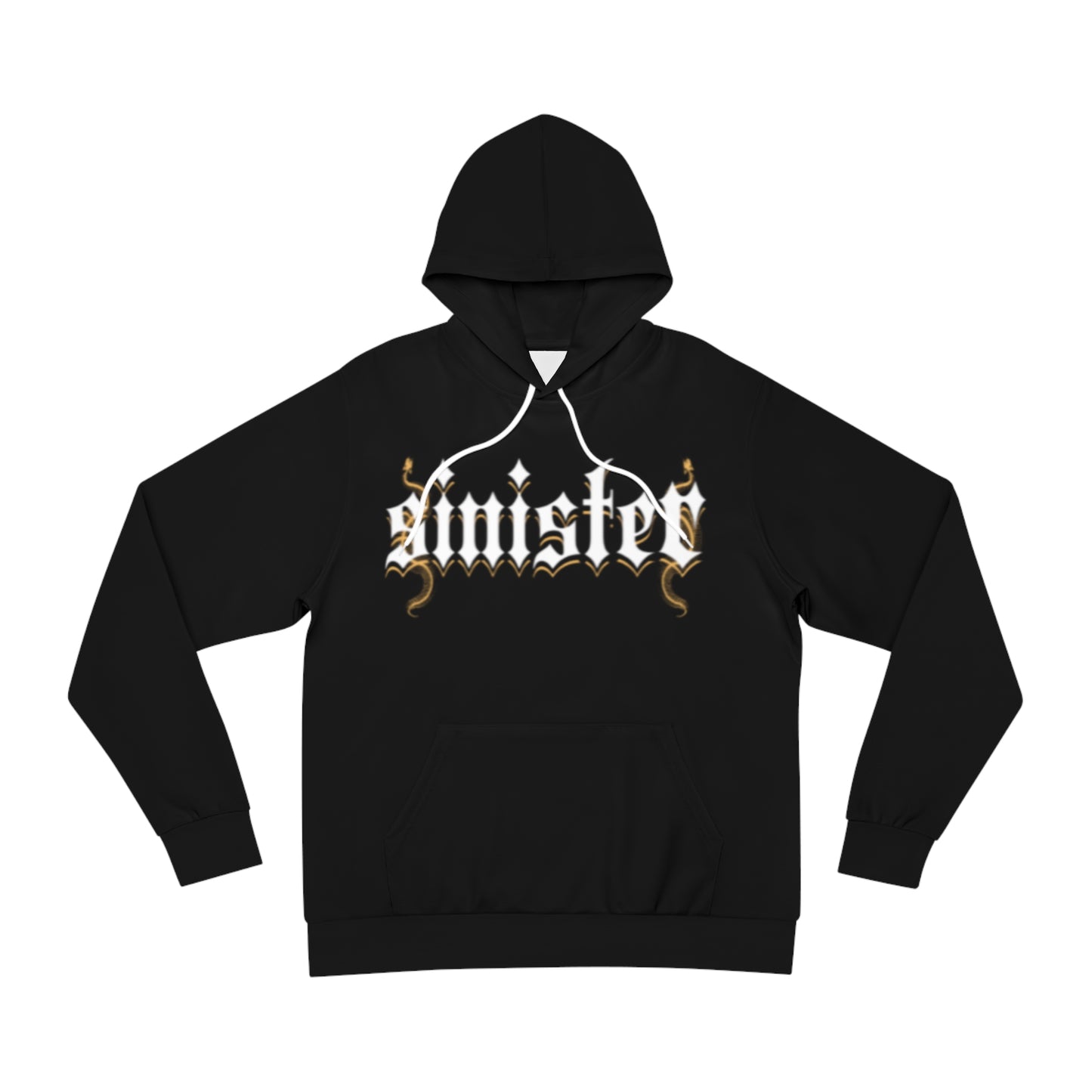 The Head Hung In Paint Hoodie (Logo Front/Artwork Back