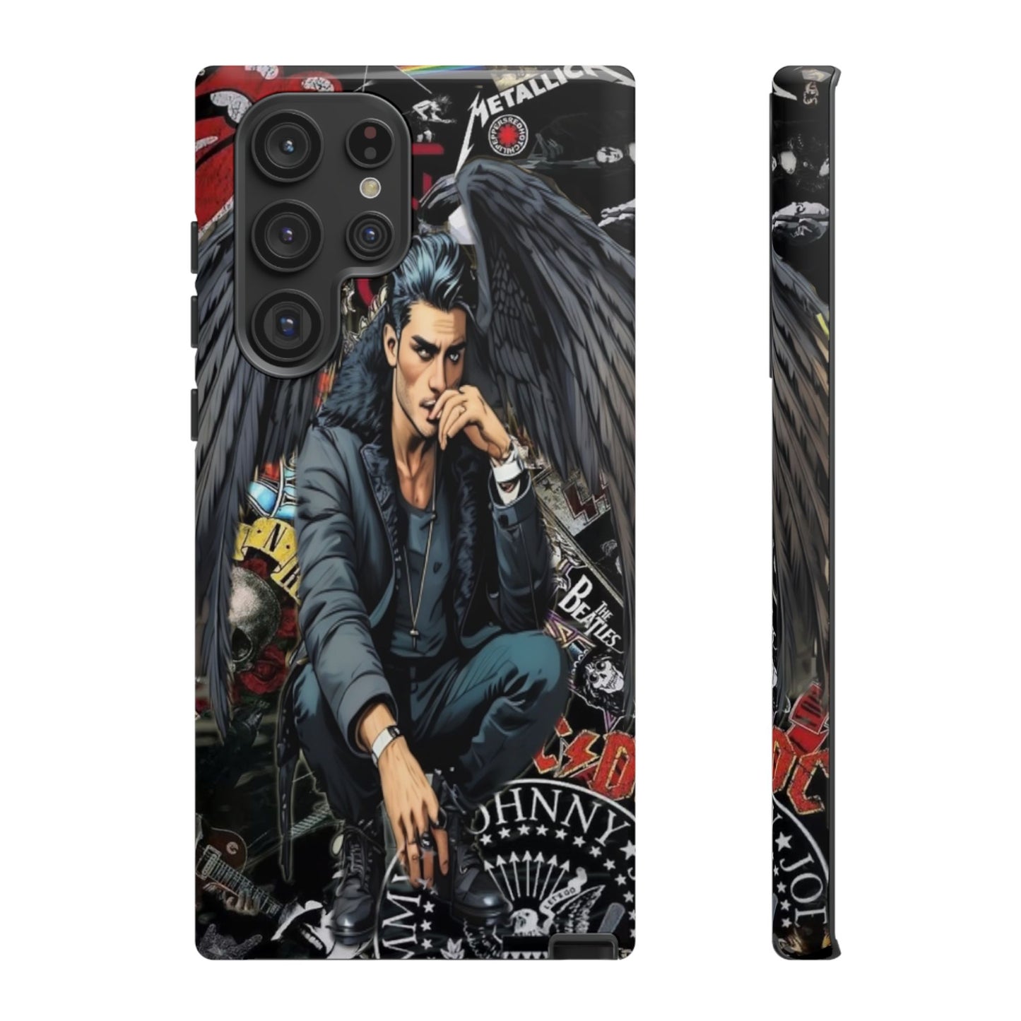 Male Music Angel Tough Phone Case